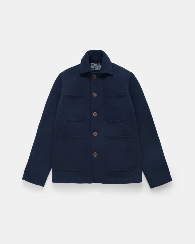Women's Knit Work Coat - Dark Navy sold by Dehen 1920