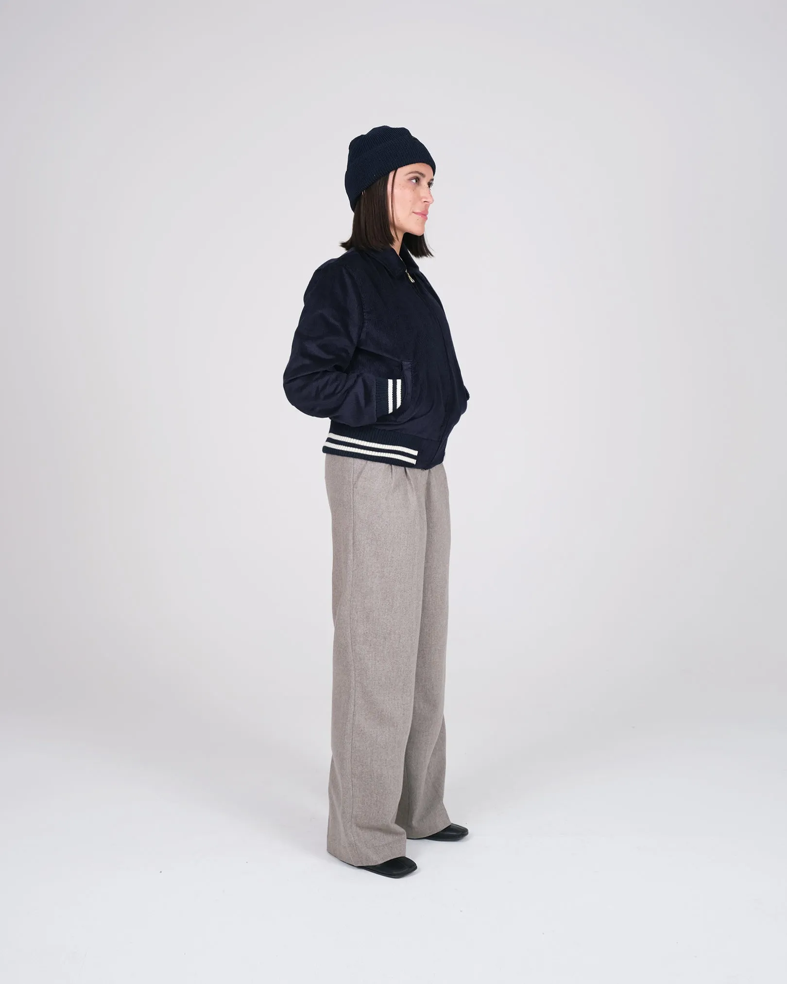 Women's Team Jacket - Navy sold by Dehen 1920 product image thumbnail 4