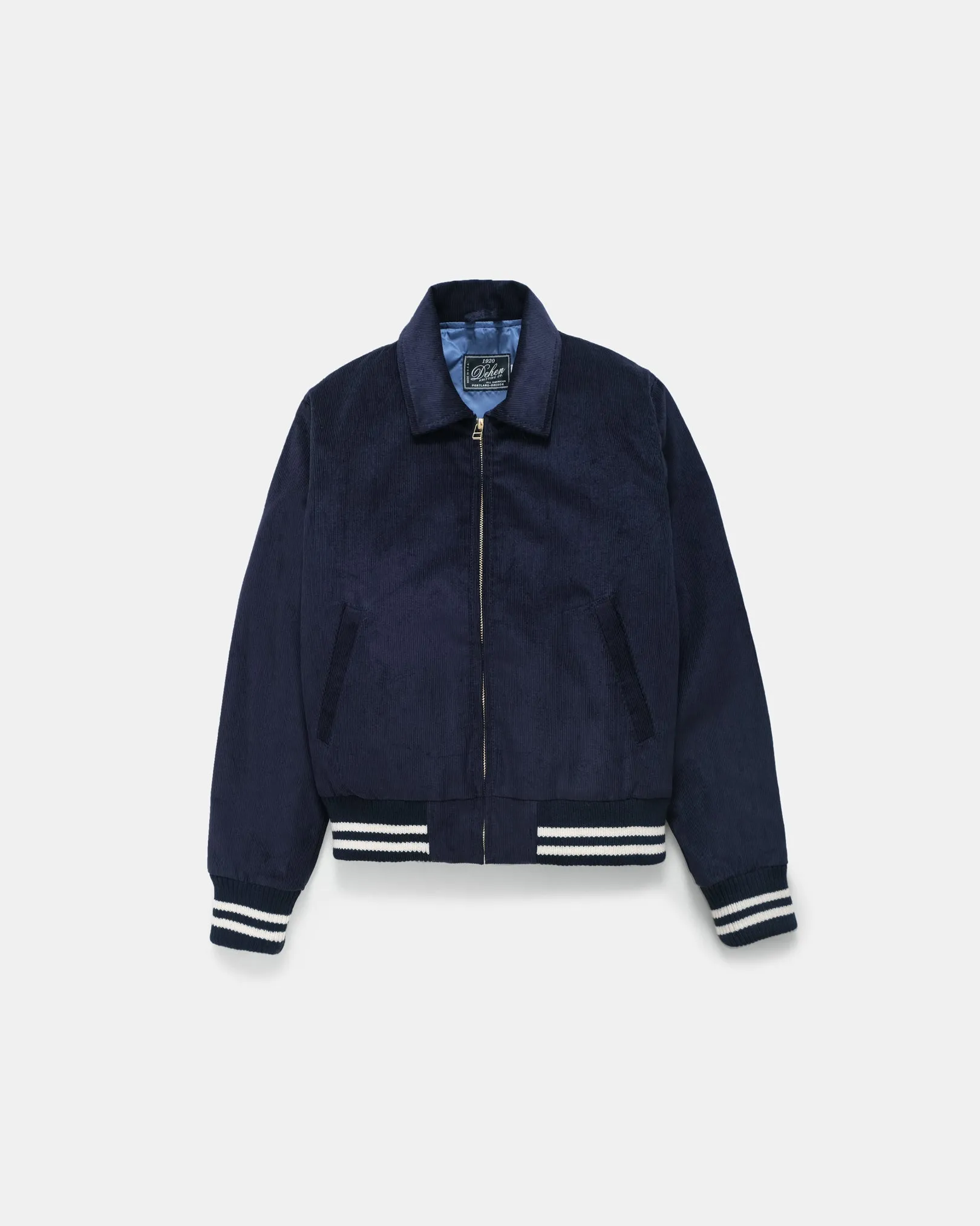 Women's Team Jacket - Navy sold by Dehen 1920