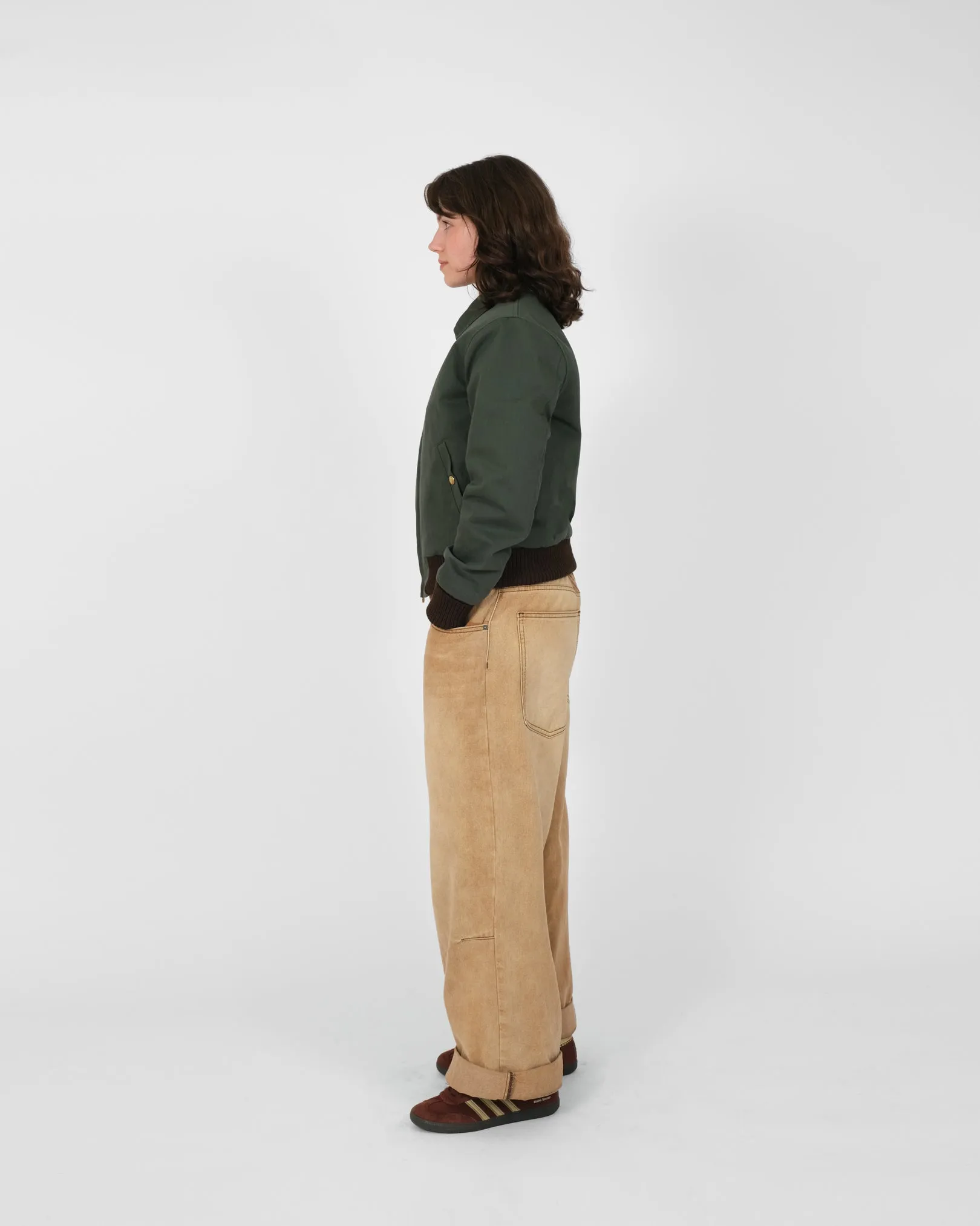 Women's Team Jacket - Spruce Dry Wax sold by Dehen 1920 product image thumbnail 4
