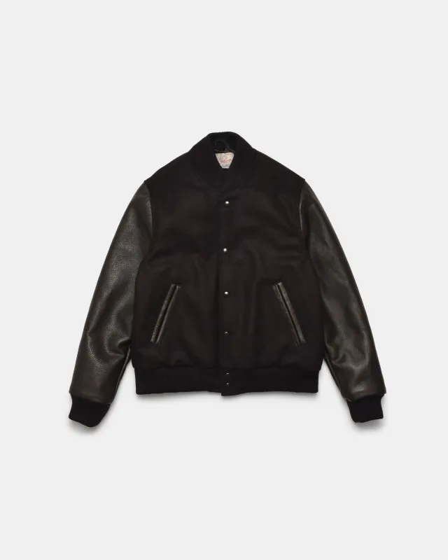 Women's Varsity Jacket - Black sold by Dehen 1920