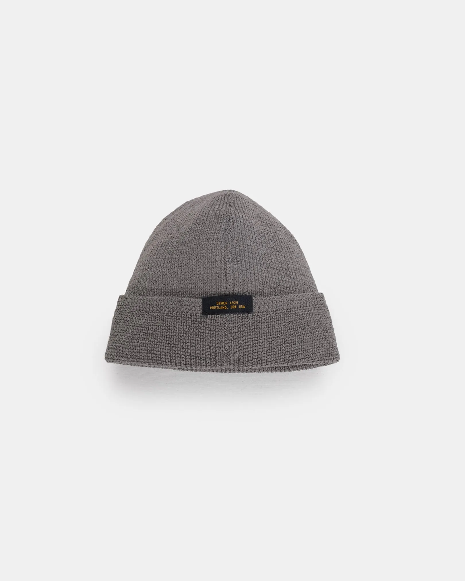 Wool Knit Watch Cap - Smoke sold by Dehen 1920