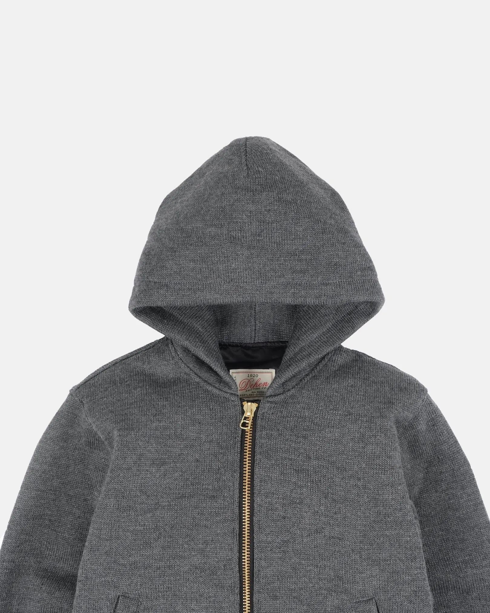 Full-Throttle Moto-Hoodie - Charcoal sold by Dehen 1920 product image thumbnail 2