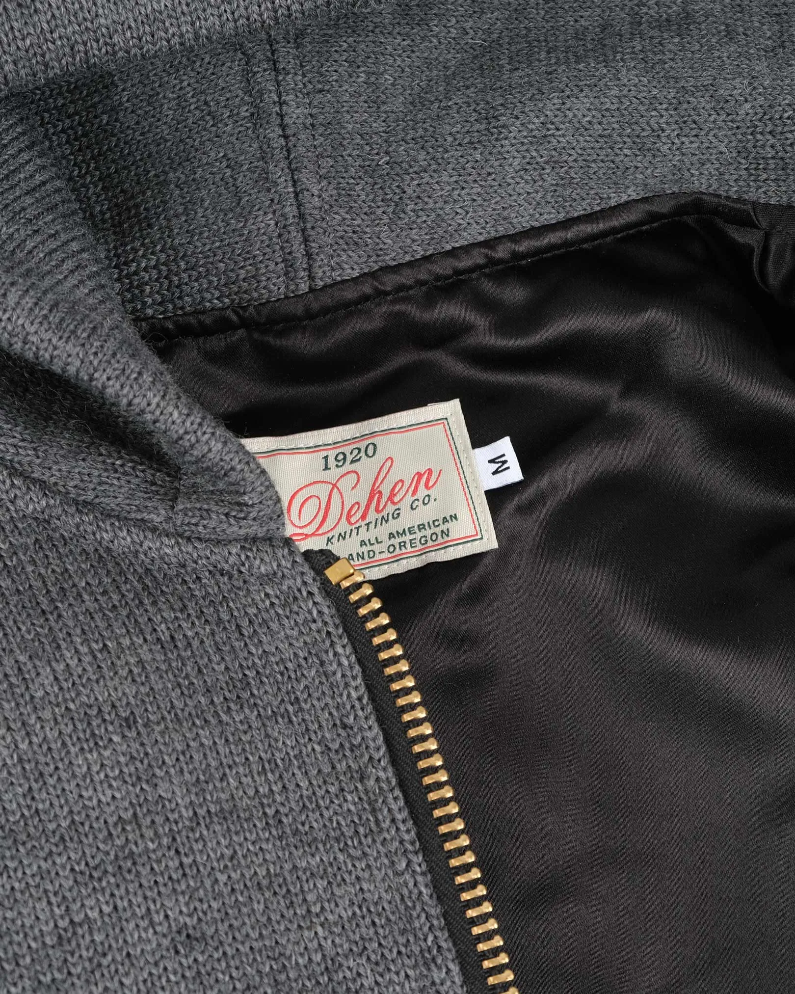 Full-Throttle Moto-Hoodie - Charcoal sold by Dehen 1920 product image thumbnail 4