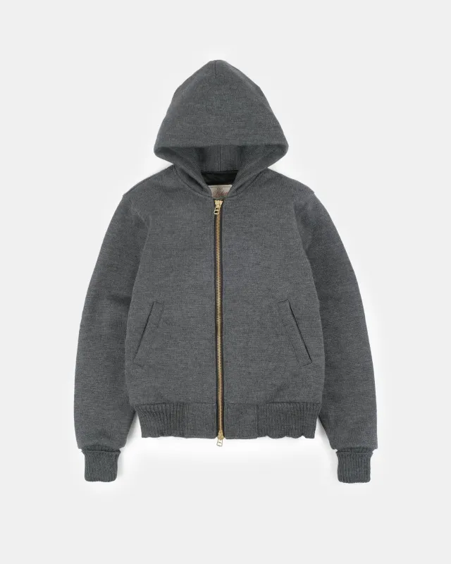 Full-Throttle Moto-Hoodie - Charcoal sold by Dehen 1920