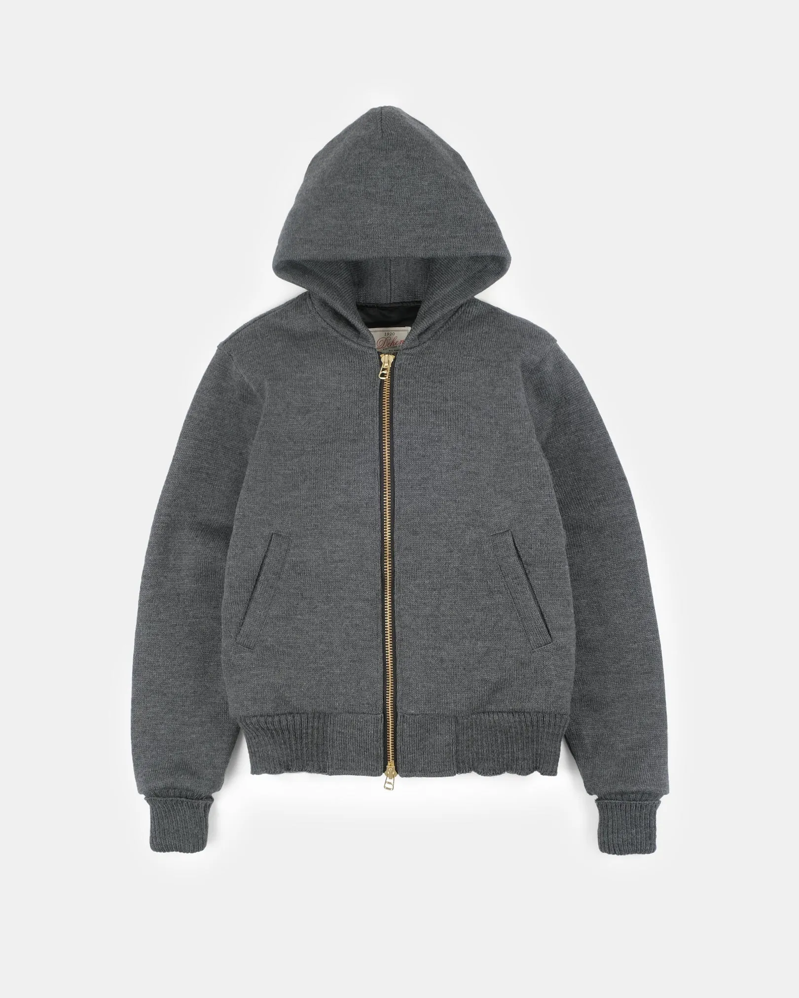 Full-Throttle Moto-Hoodie - Charcoal sold by Dehen 1920