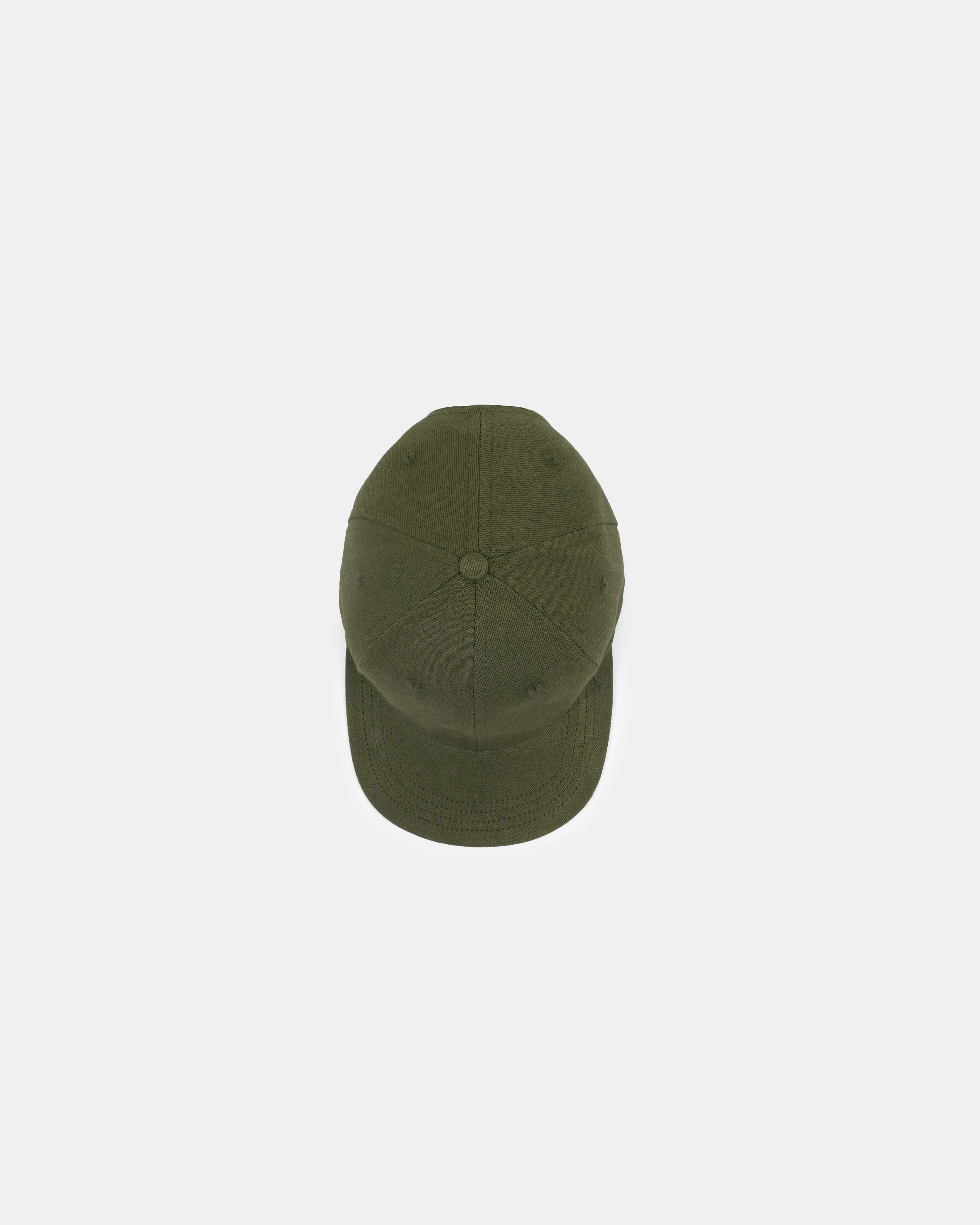 Unstructured Baseball Hat - Olive Selvedge Denim sold by Dehen 1920 product image thumbnail 3