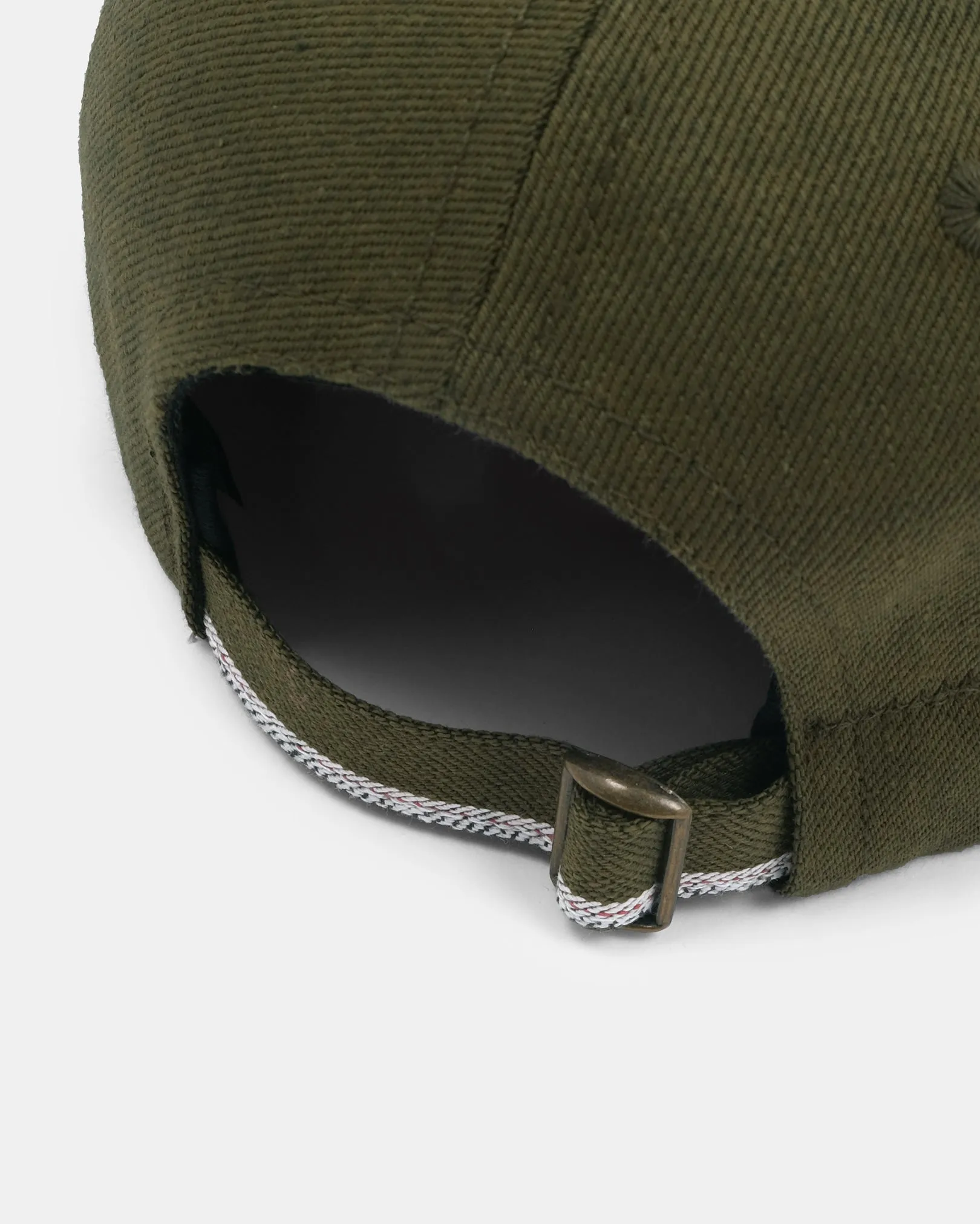 Unstructured Baseball Hat - Olive Selvedge Denim sold by Dehen 1920 product image thumbnail 4