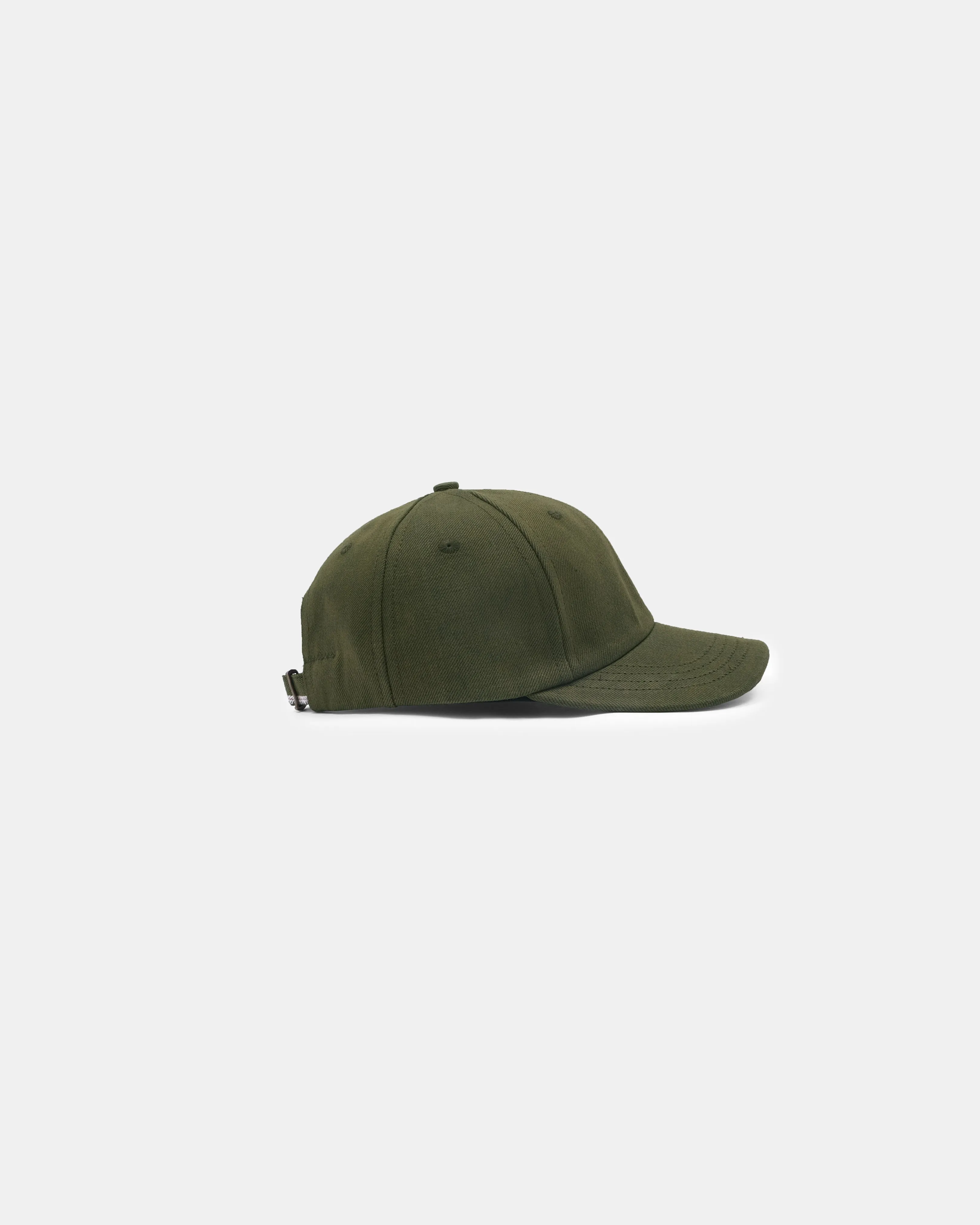 Unstructured Baseball Hat - Olive Selvedge Denim sold by Dehen 1920 product image thumbnail 2