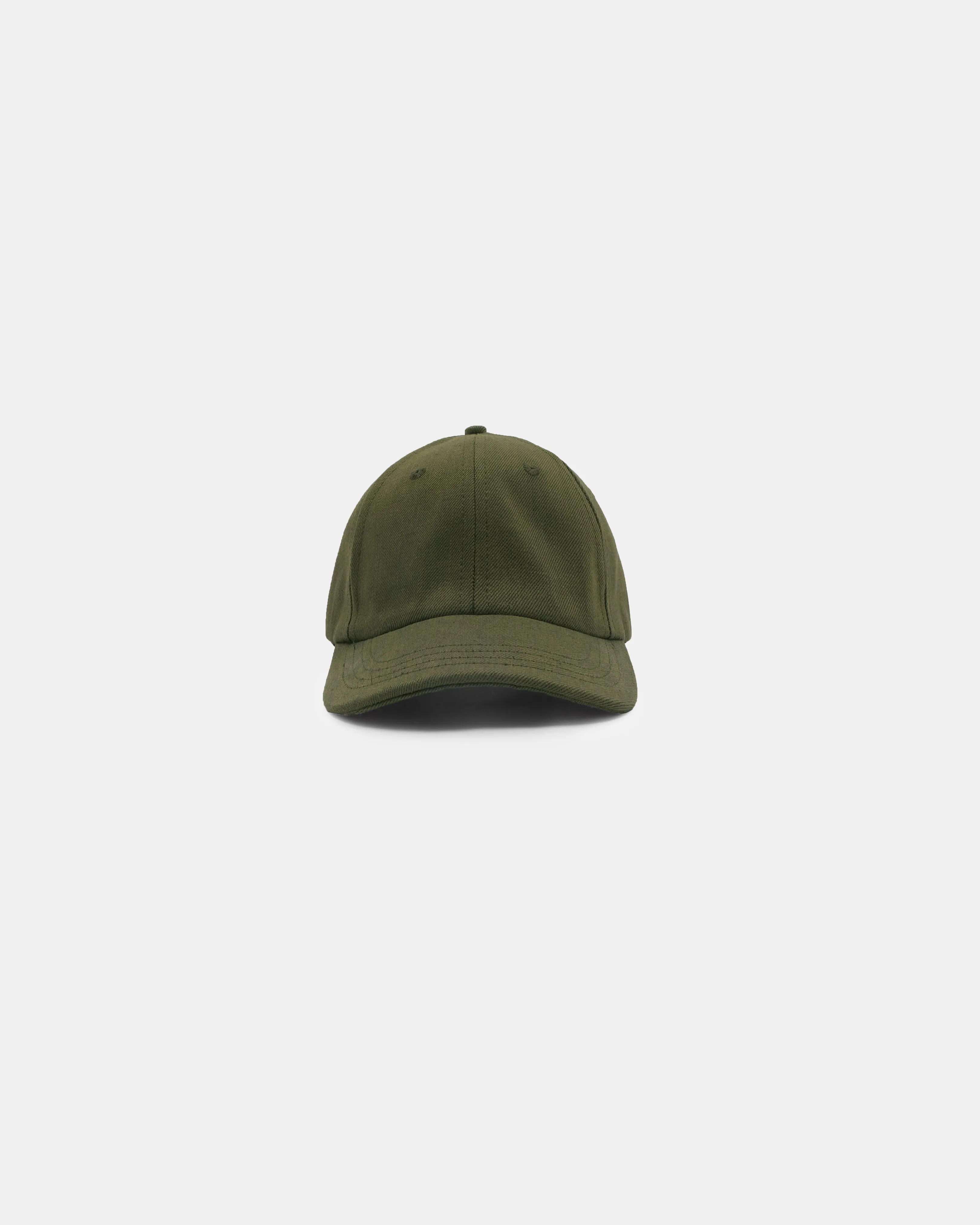 Unstructured Baseball Hat - Olive Selvedge Denim sold by Dehen 1920