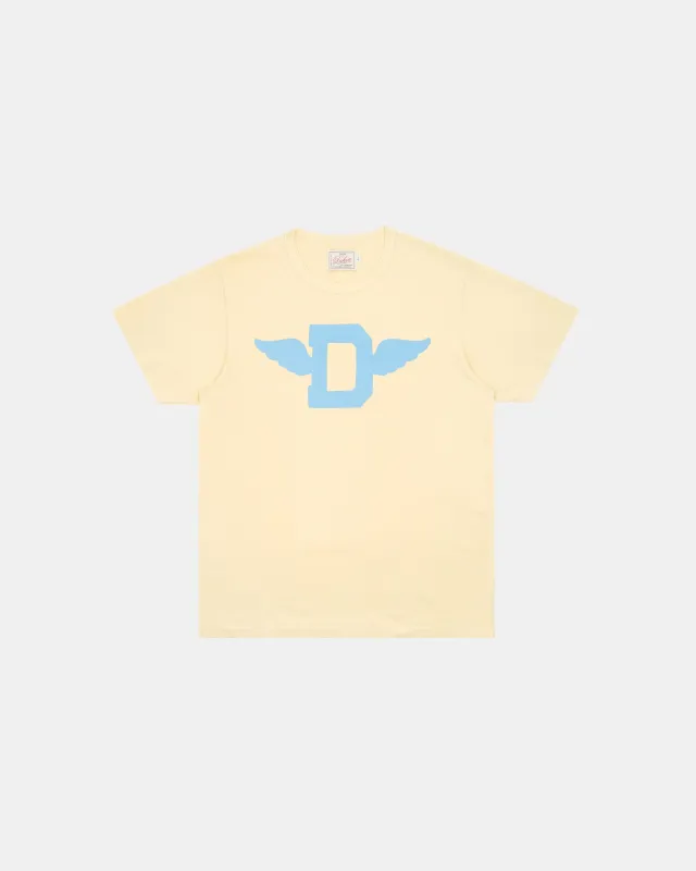 Heavy Duty Tee - Track Tee - Lemon sold by Dehen 1920