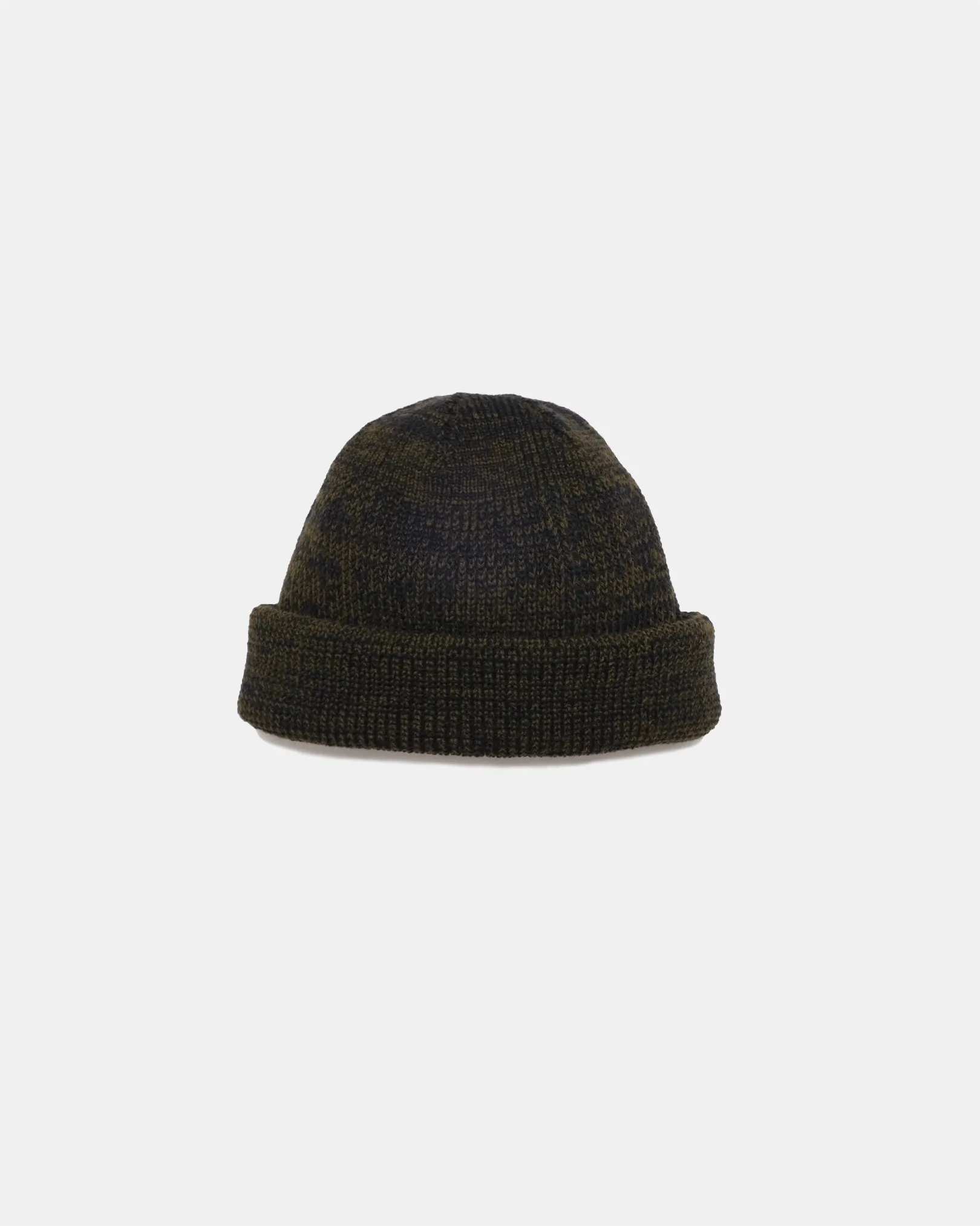 Wool Knit Watch Cap - Loden / Navy Mix sold by Dehen 1920 product image thumbnail 2