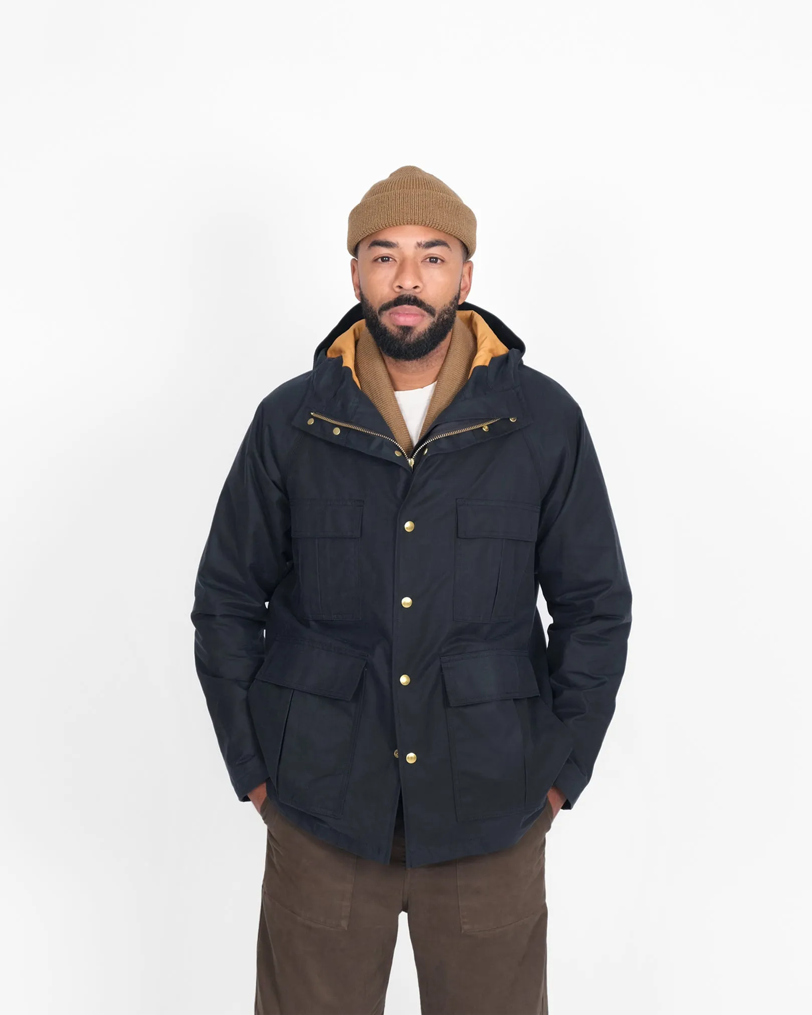 Heavy Duty Raincoat - Dark Navy sold by Dehen 1920 product image thumbnail 3