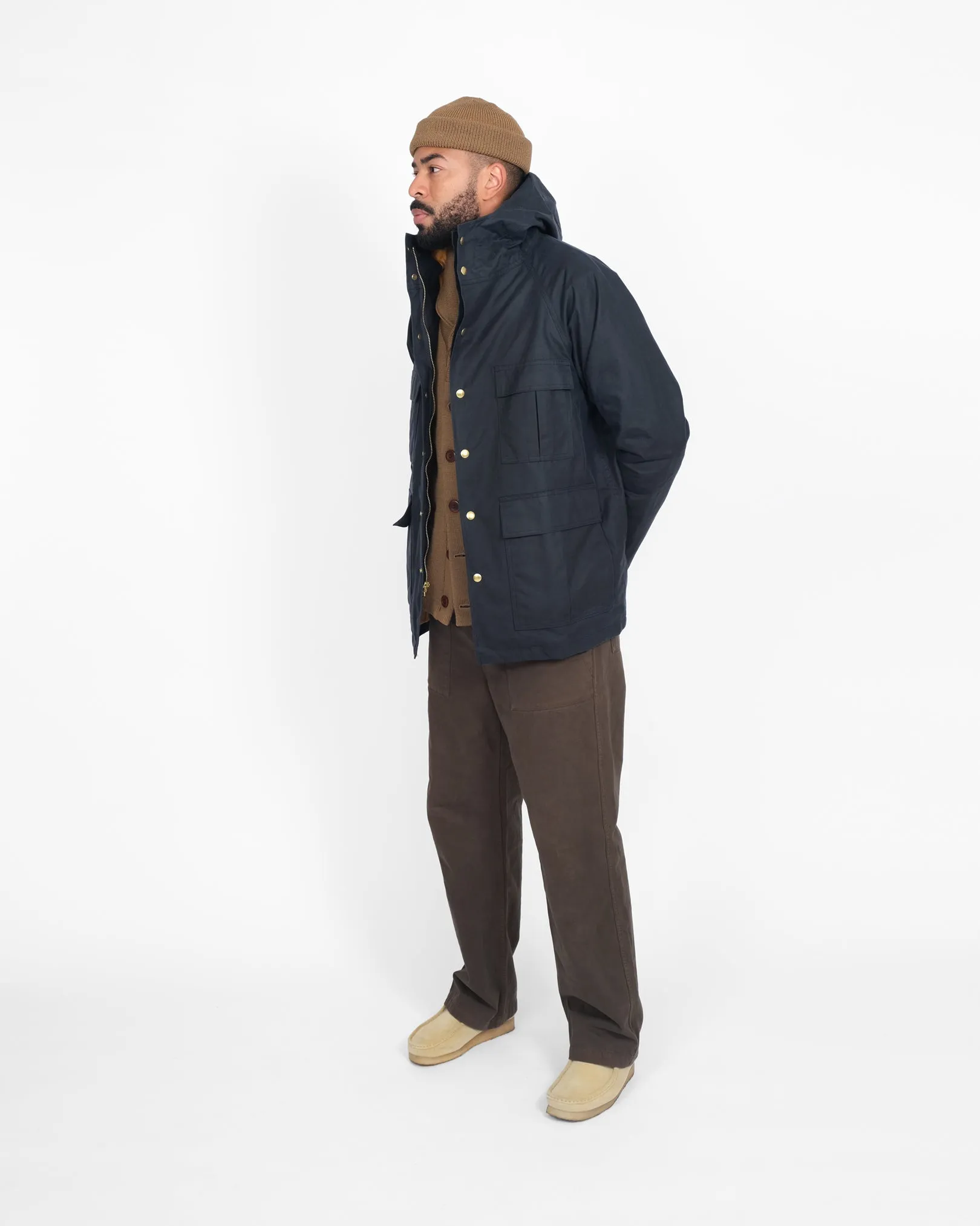 Heavy Duty Raincoat - Dark Navy sold by Dehen 1920 product image thumbnail 4