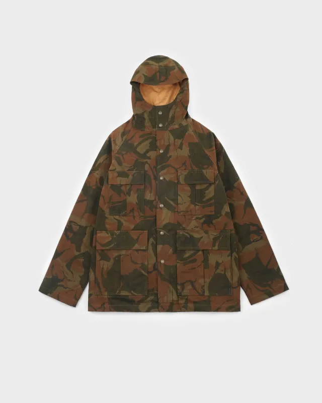 Heavy Duty Raincoat - Ginger Camo sold by Dehen 1920
