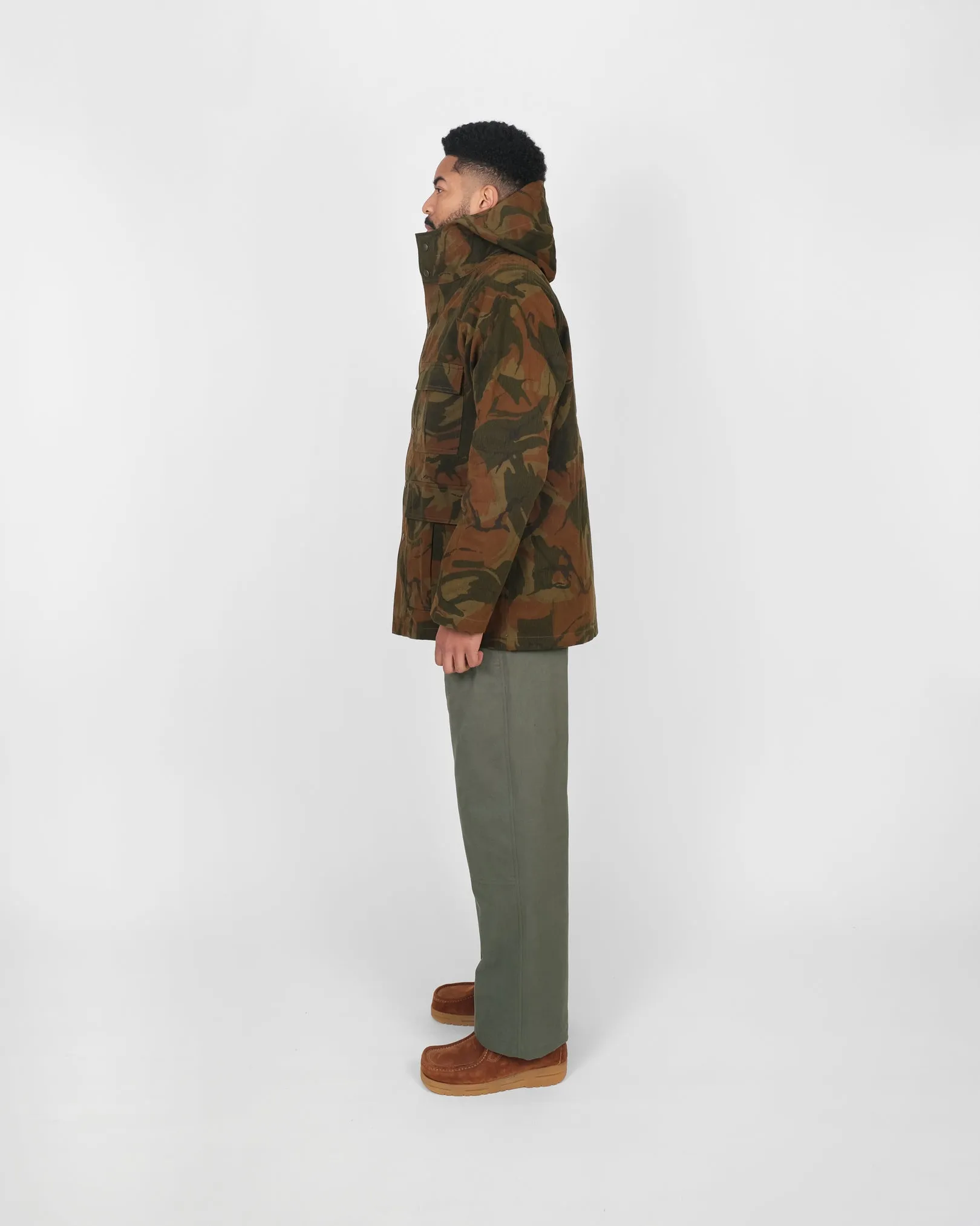 Heavy Duty Raincoat - Ginger Camo sold by Dehen 1920 product image thumbnail 4