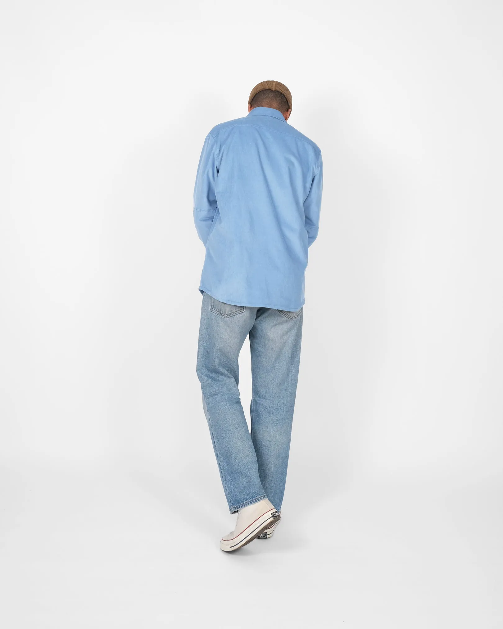 Crissman Overshirt - Dusty Blue sold by Dehen 1920 product image thumbnail 5