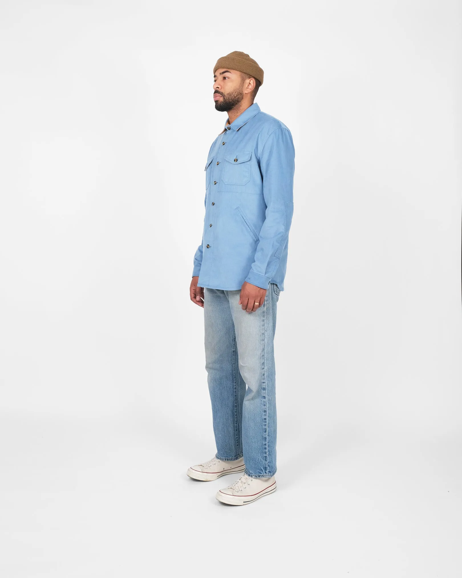 Crissman Overshirt - Dusty Blue sold by Dehen 1920 product image thumbnail 3