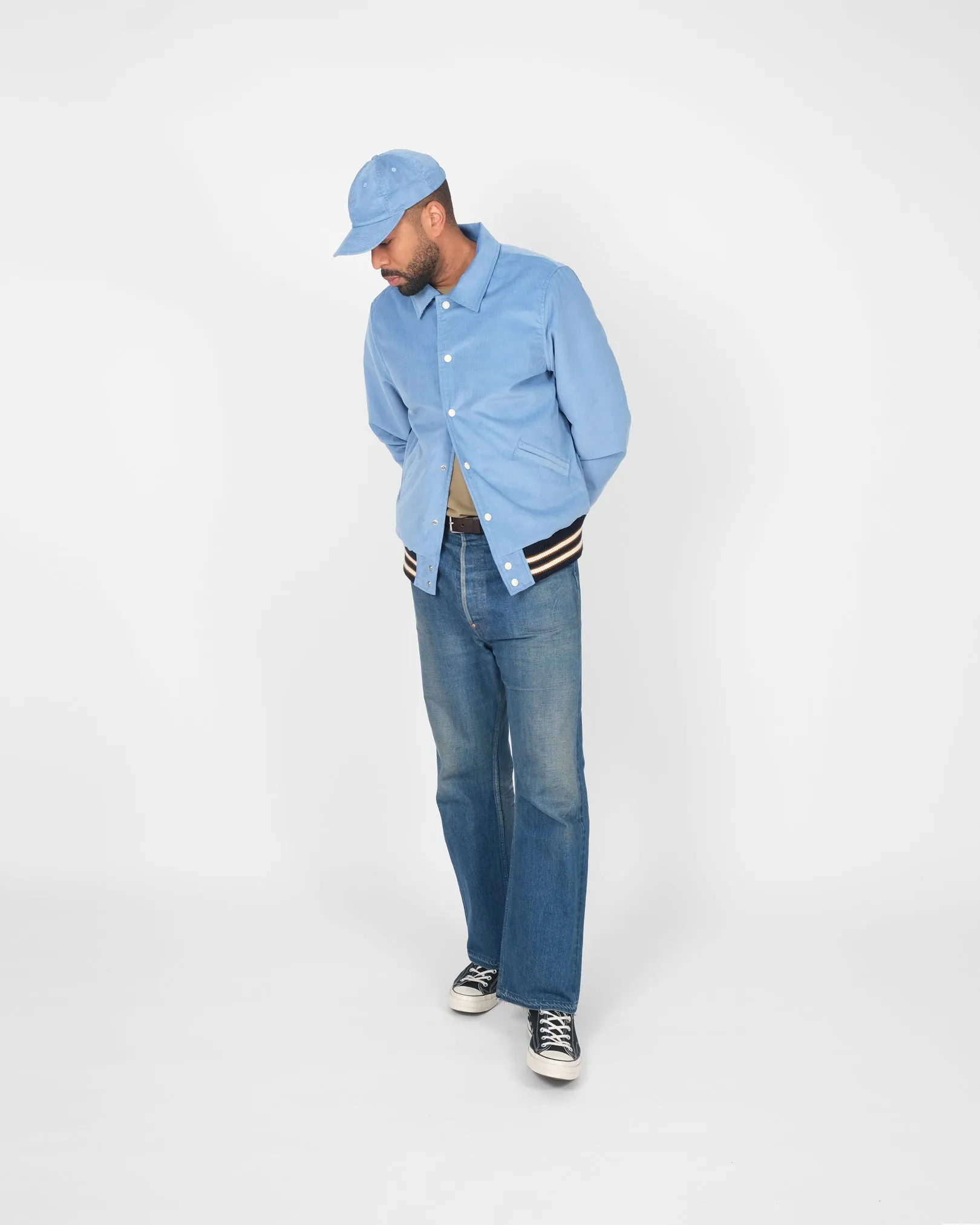 Team Jacket - Dusty Blue sold by Dehen 1920 product image thumbnail 3