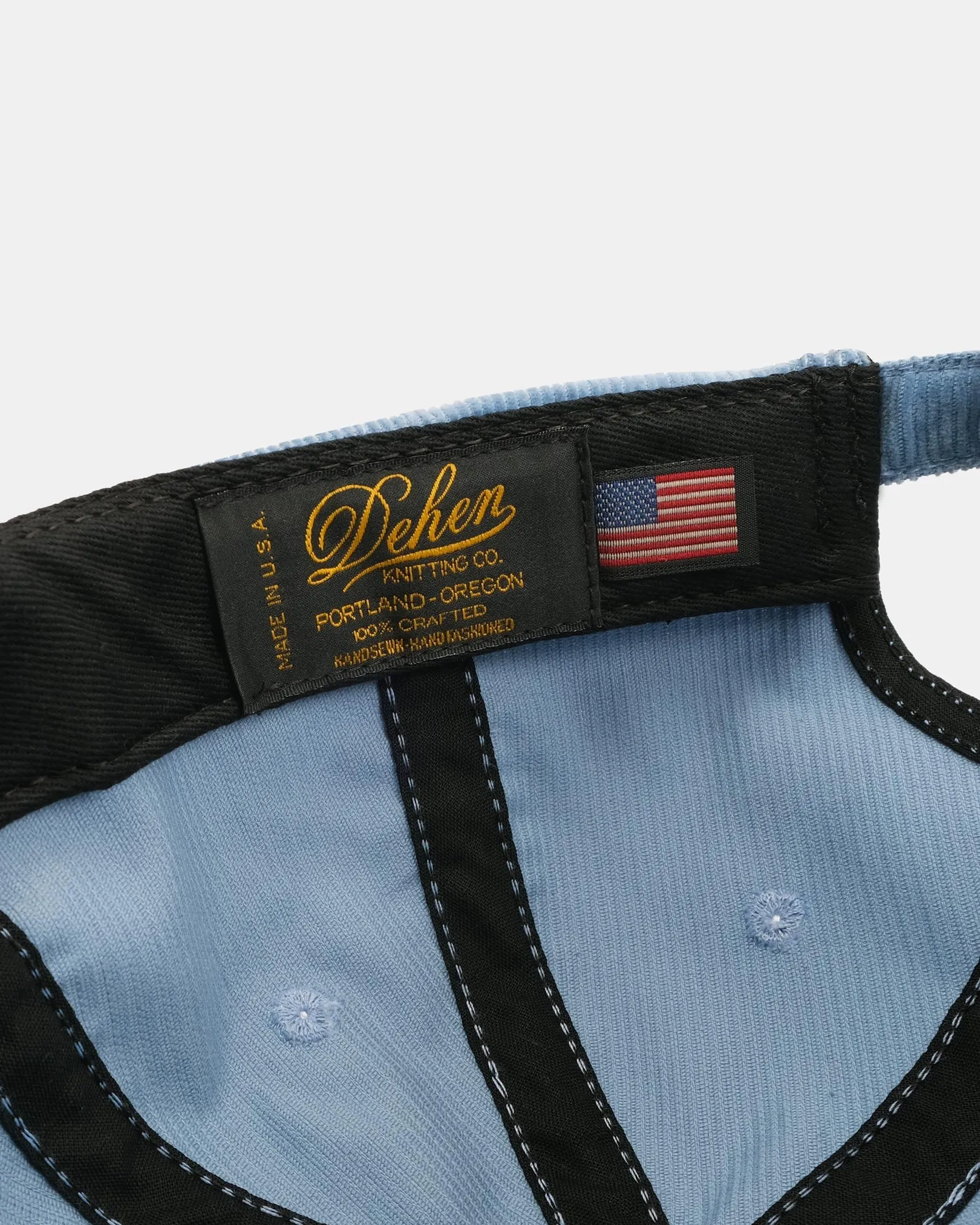 Unstructured Baseball Hat - Dusty Blue sold by Dehen 1920 product image thumbnail 5