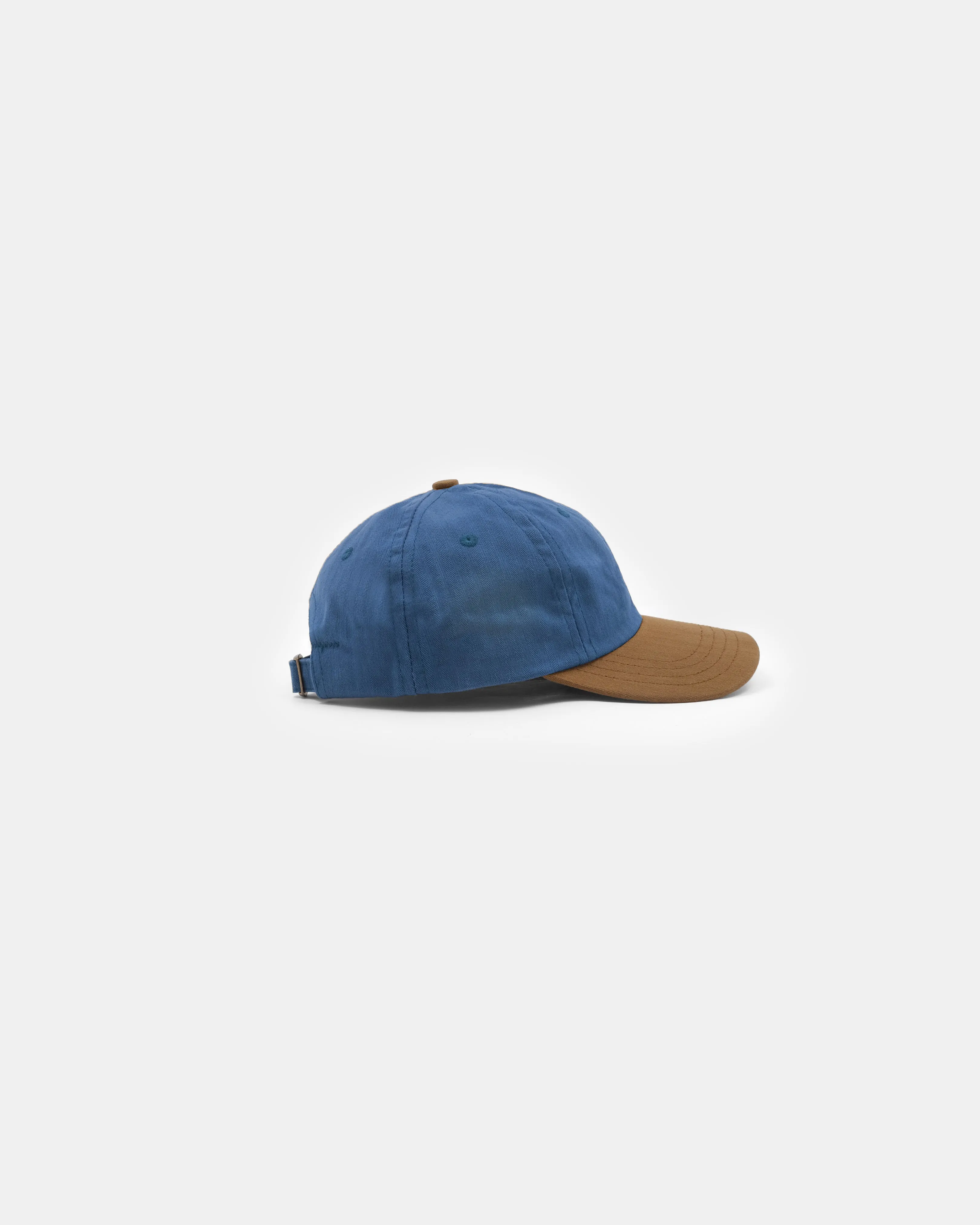 2-Tone Baseball Hat - Mock Blue / Nicotine sold by Dehen 1920 product image thumbnail 3