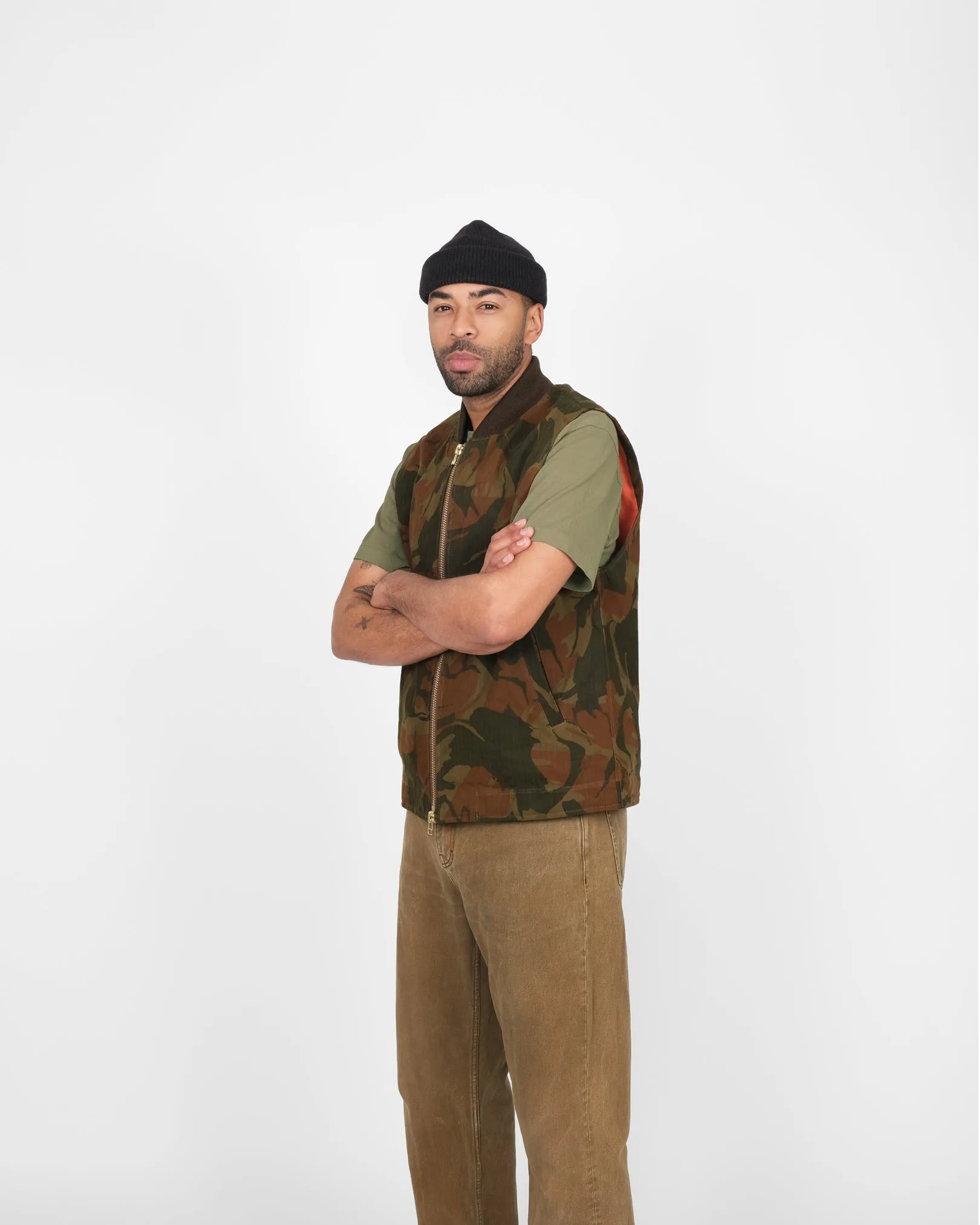 Flight Vest - Ginger Camo sold by Dehen 1920 product image thumbnail 4
