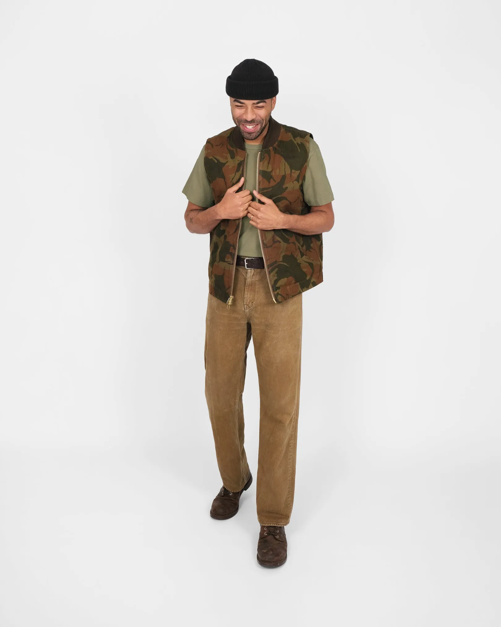 Flight Vest - Ginger Camo sold by Dehen 1920 product image thumbnail 3