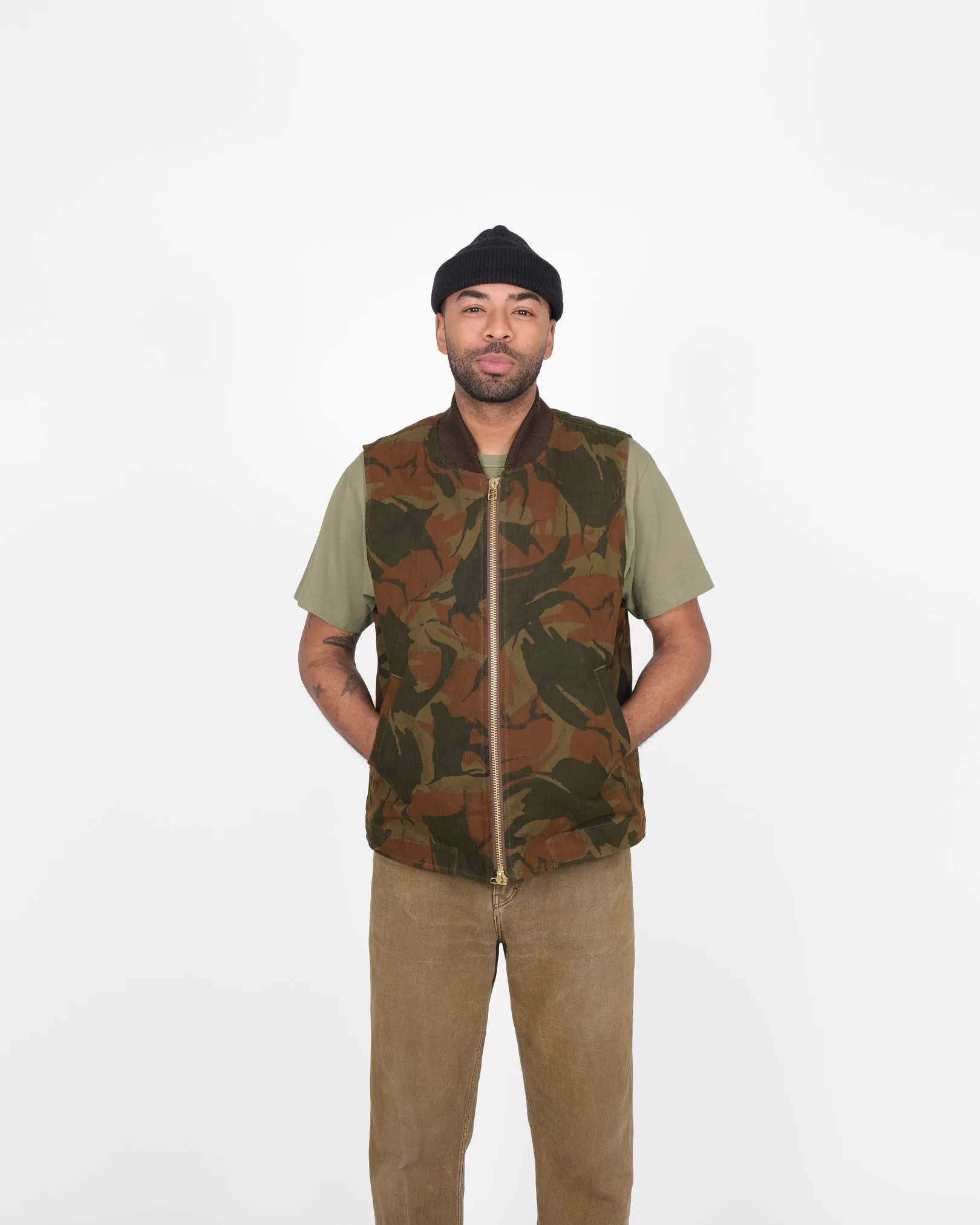 Flight Vest - Ginger Camo sold by Dehen 1920 product image thumbnail 2