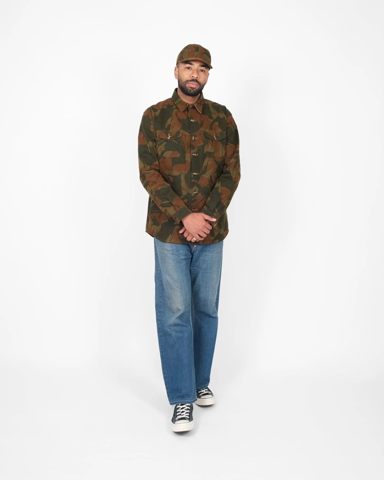 Waxed Cotton Crissman - Ginger Camo sold by Dehen 1920 product image thumbnail 3