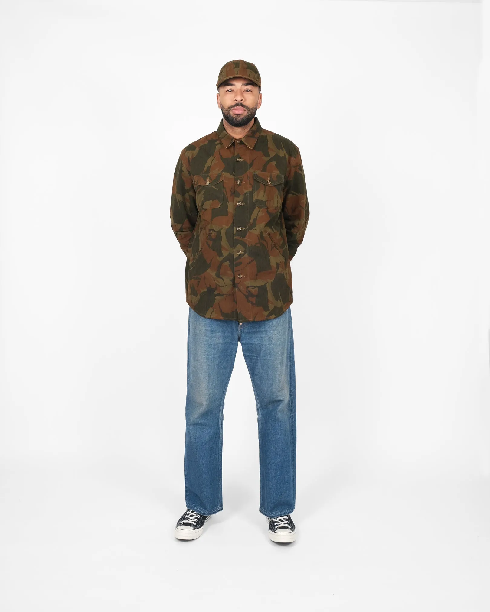 Waxed Cotton Crissman - Ginger Camo sold by Dehen 1920 product image thumbnail 2