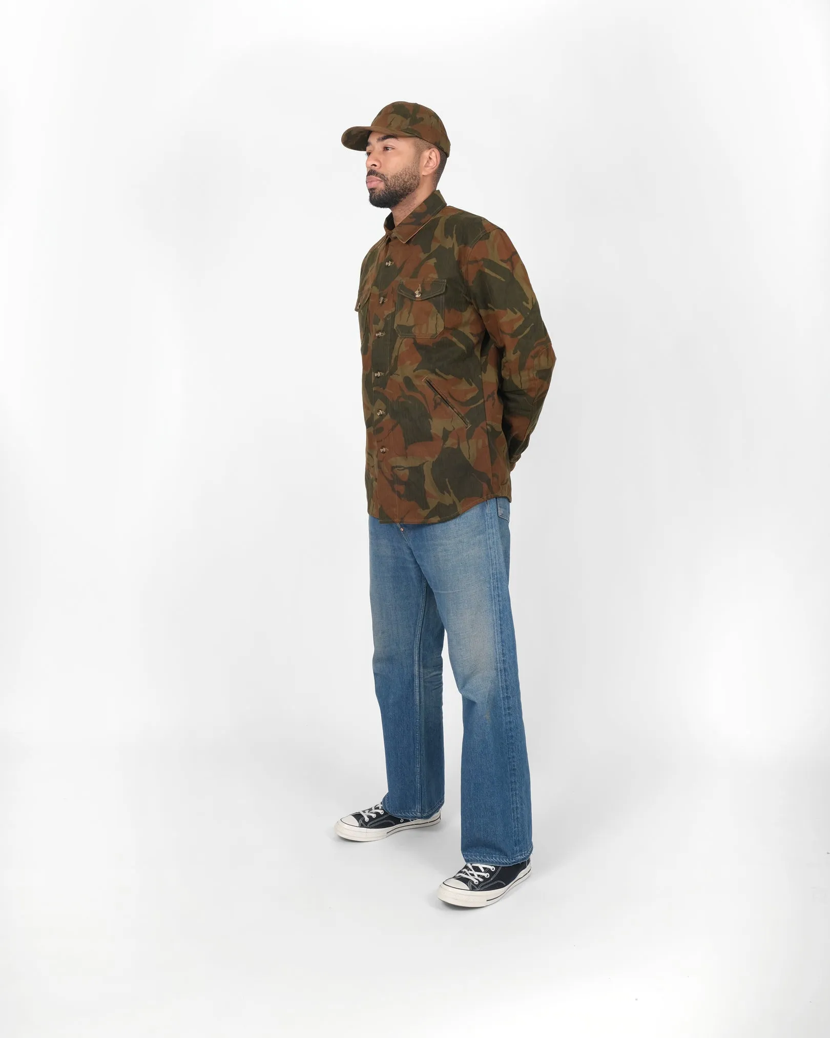 Waxed Cotton Crissman - Ginger Camo sold by Dehen 1920 product image thumbnail 4