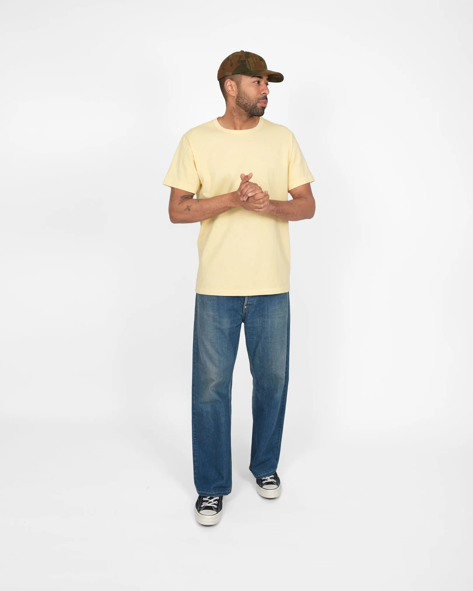 Heavy Duty Tee - Lemon sold by Dehen 1920 product image thumbnail 2