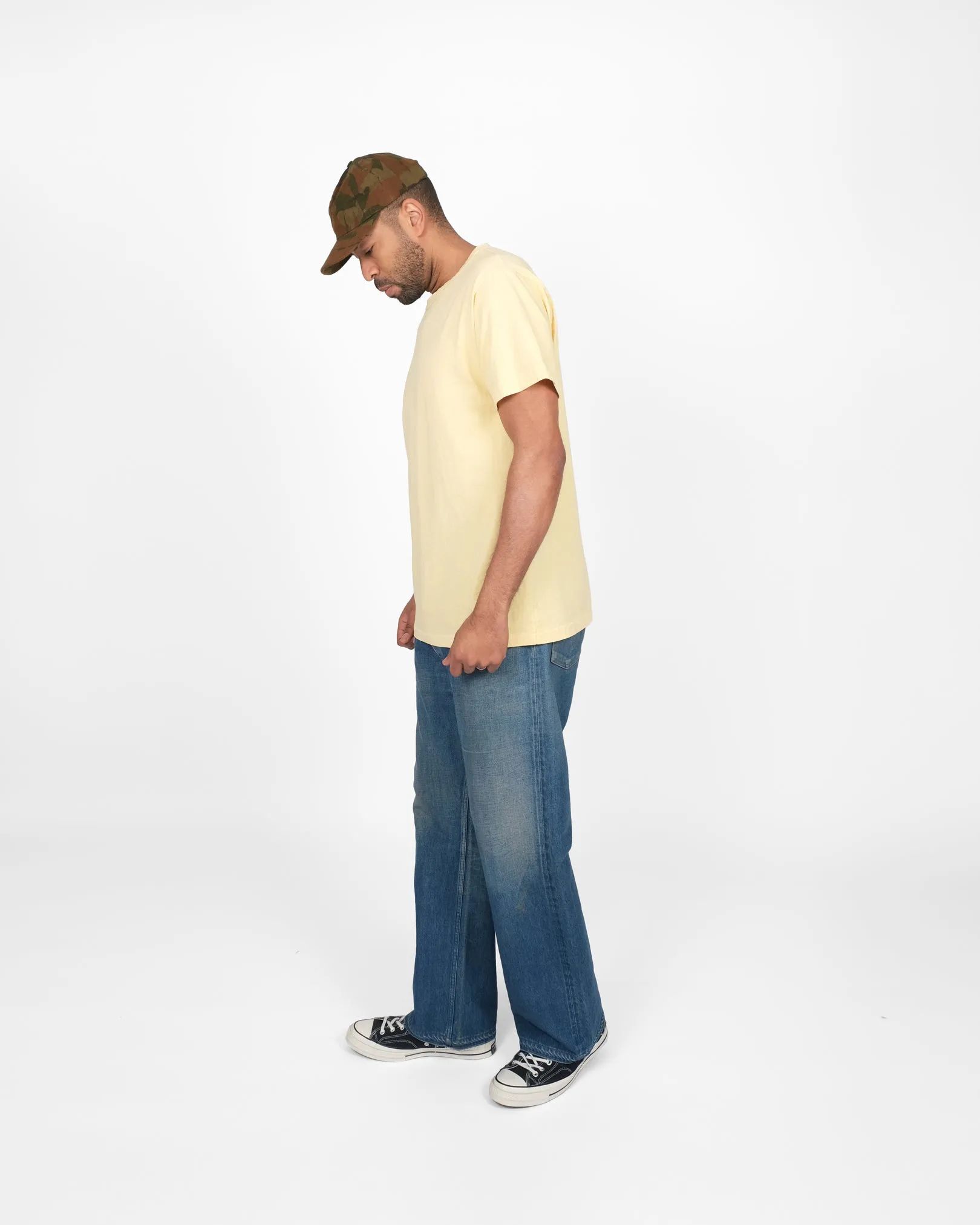 Heavy Duty Tee - Lemon sold by Dehen 1920 product image thumbnail 4
