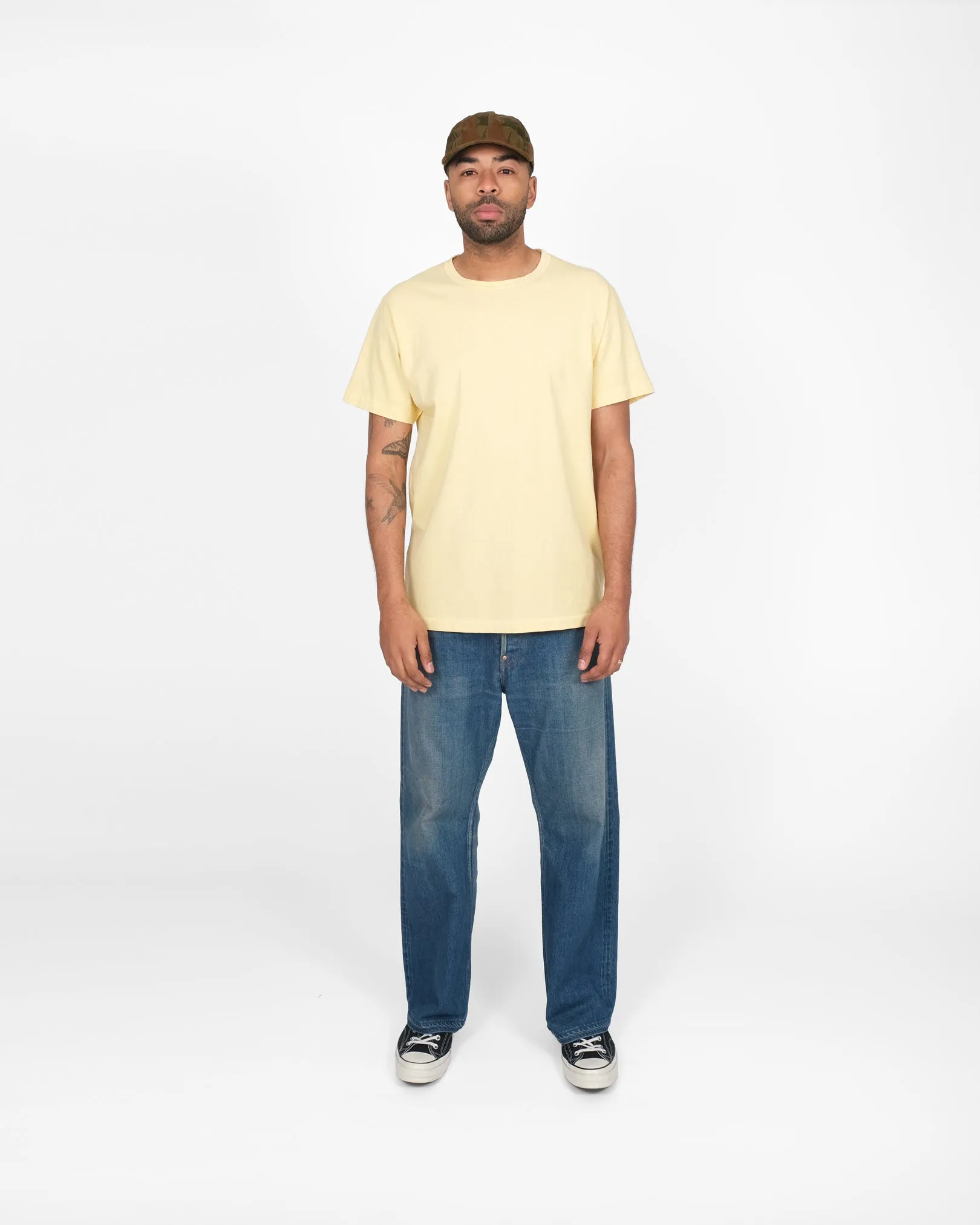 Heavy Duty Tee - Lemon sold by Dehen 1920 product image thumbnail 3