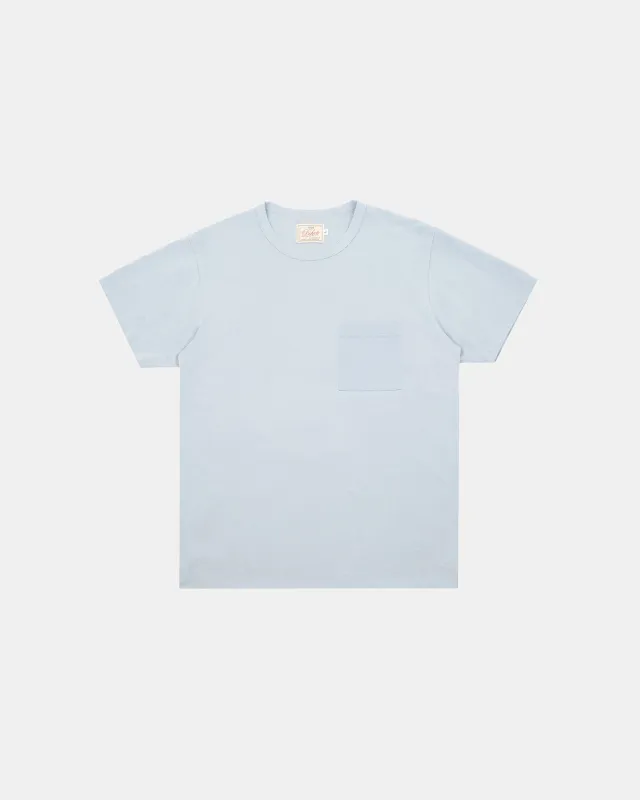 Heavy Duty Tee - Single Pocket - Sky Blue sold by Dehen 1920