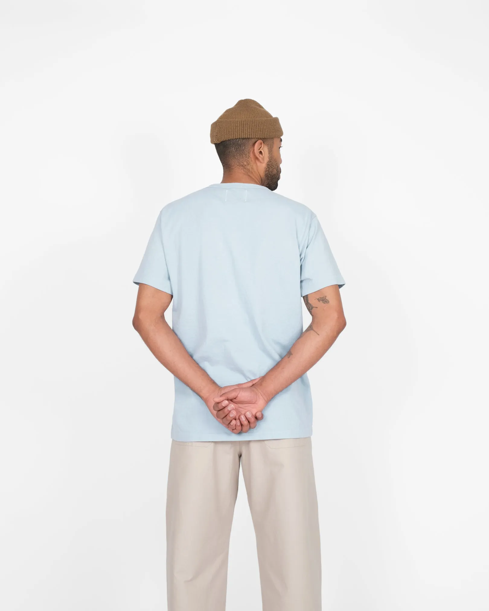 Heavy Duty Tee - Sky Blue sold by Dehen 1920 product image thumbnail 5