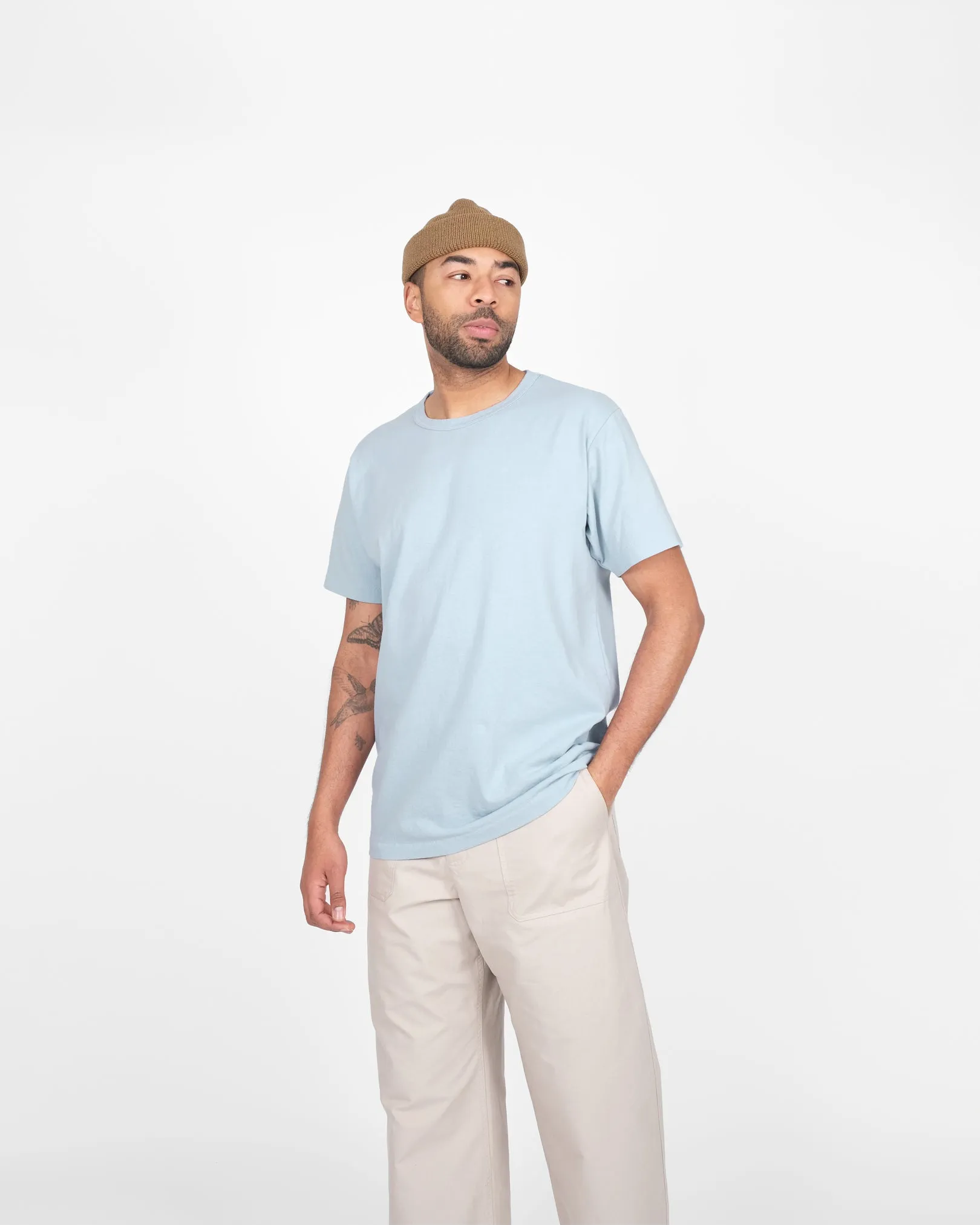 Heavy Duty Tee - Sky Blue sold by Dehen 1920 product image thumbnail 3