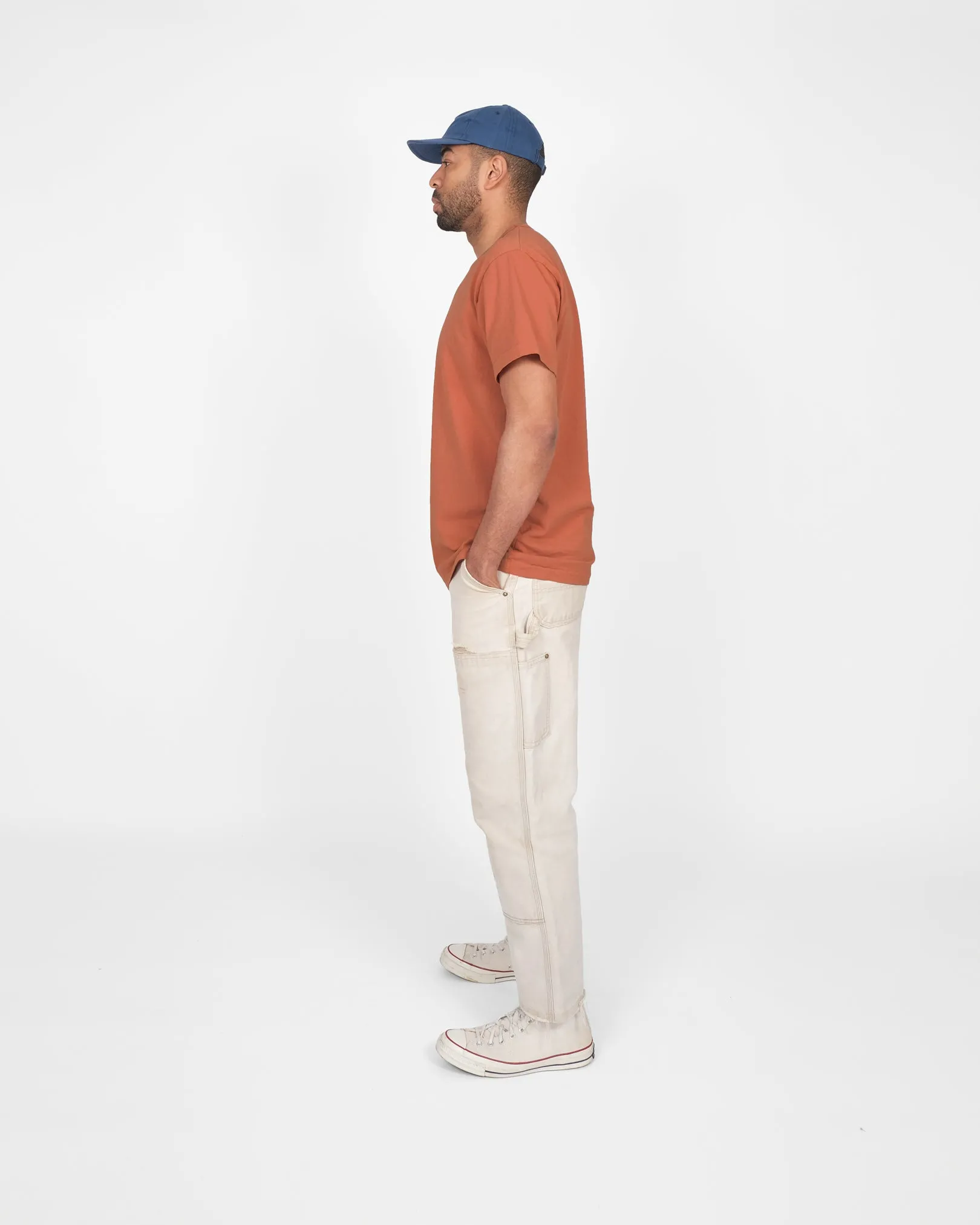 Heavy Duty Tee - Terracotta sold by Dehen 1920 product image thumbnail 3