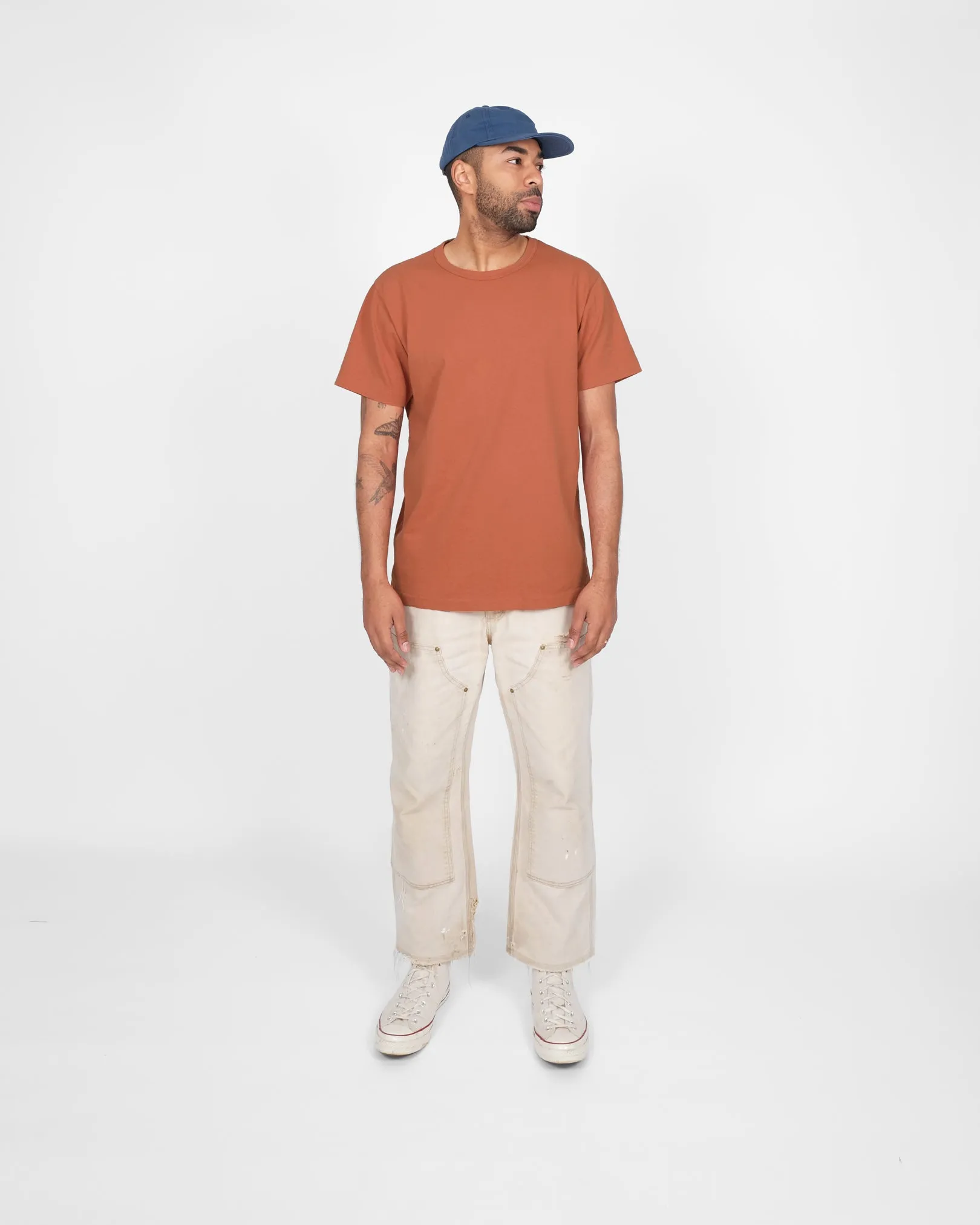 Heavy Duty Tee - Terracotta sold by Dehen 1920 product image thumbnail 2