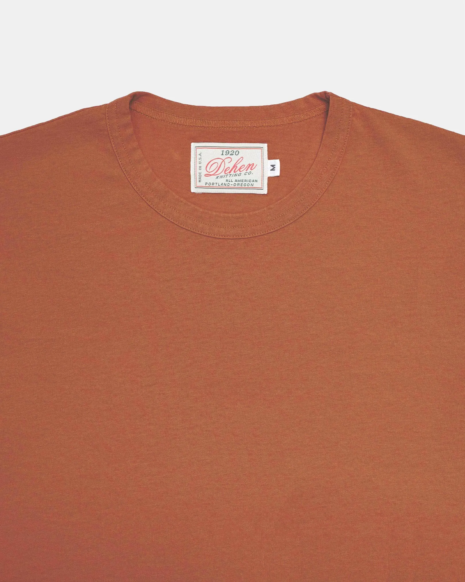 Heavy Duty Tee - Terracotta sold by Dehen 1920 product image thumbnail 4