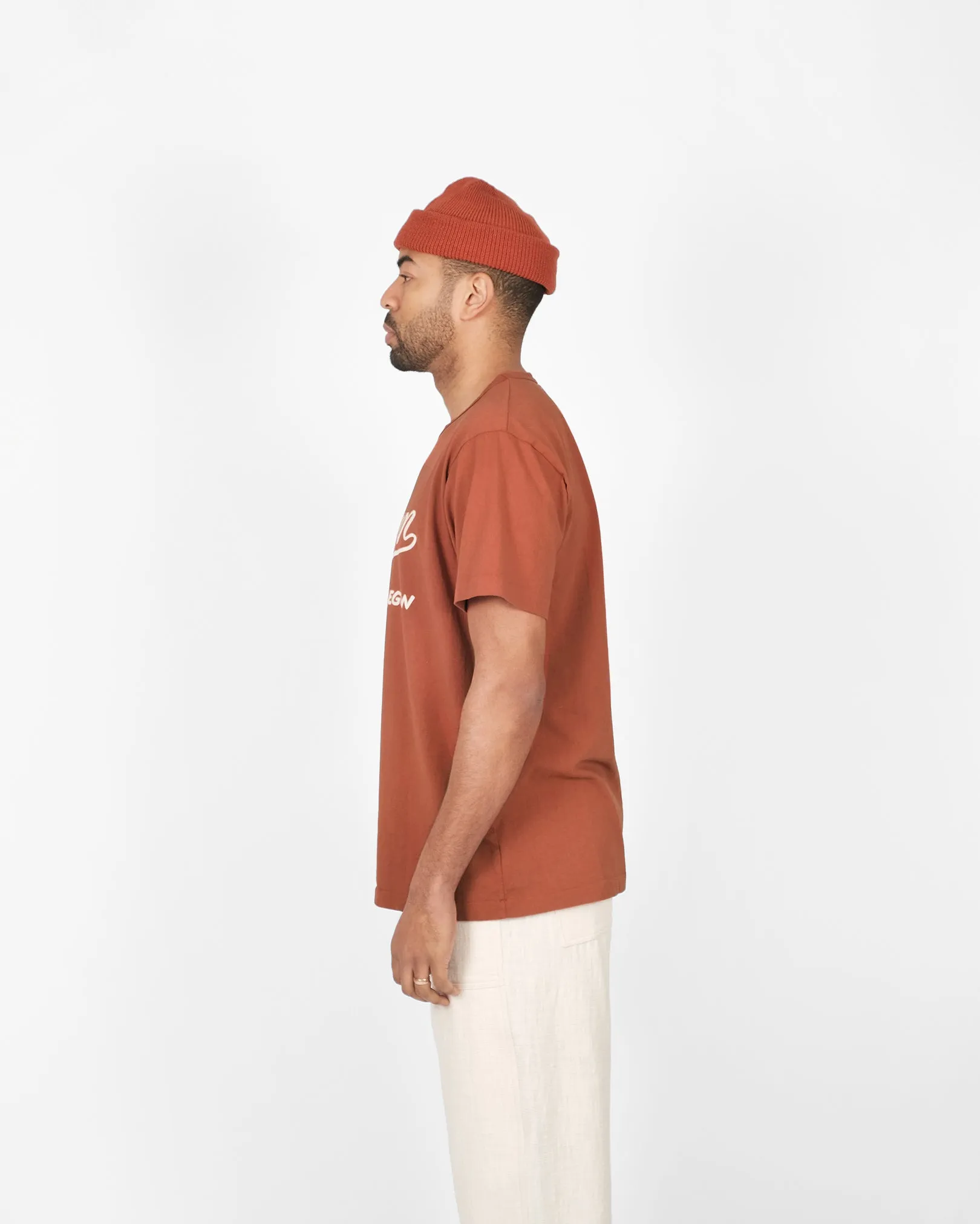 Vintage Label Tee - Burnt Orange sold by Dehen 1920 product image thumbnail 4
