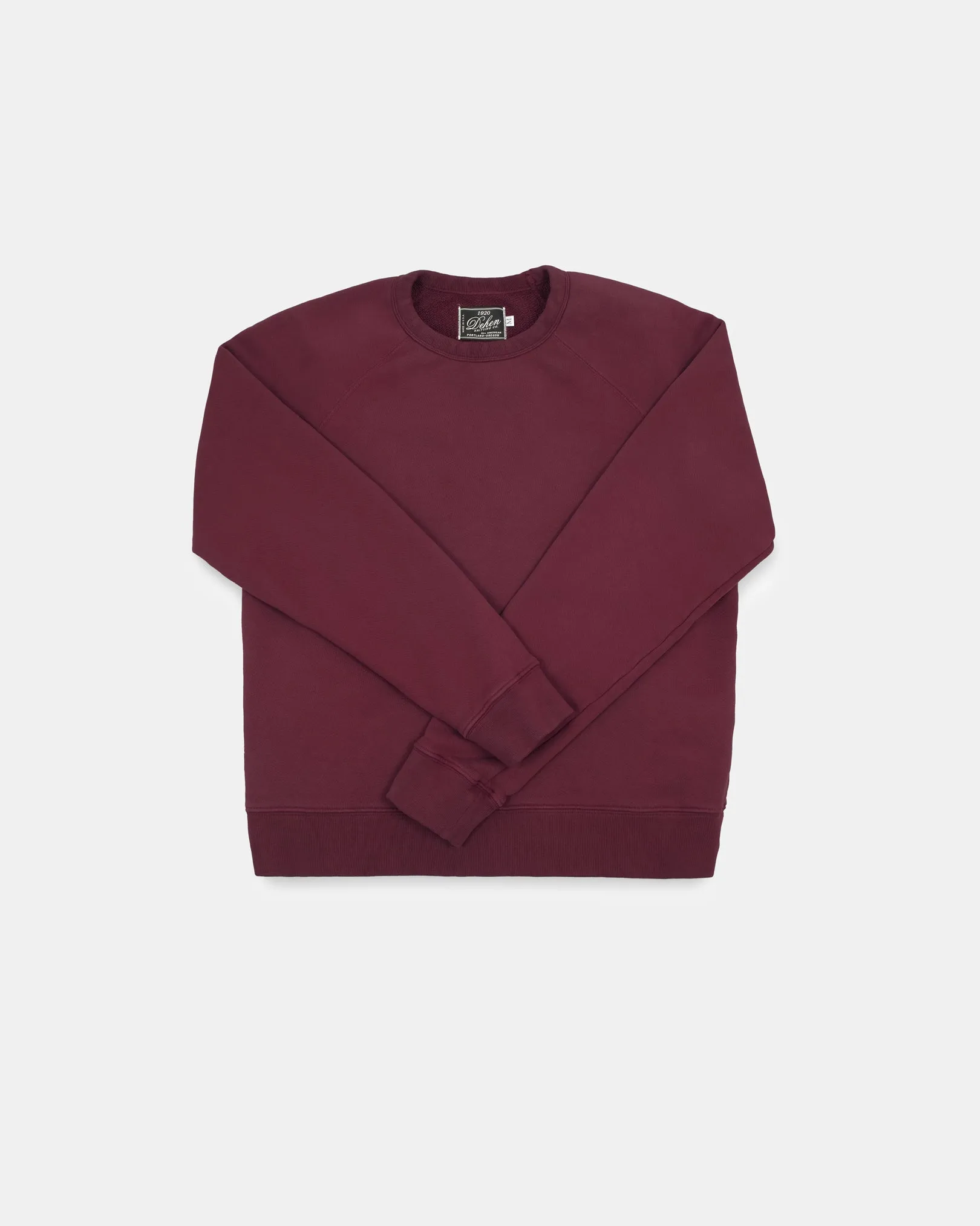 Heavy Duty Crew - Burgundy sold by Dehen 1920 product image thumbnail 5