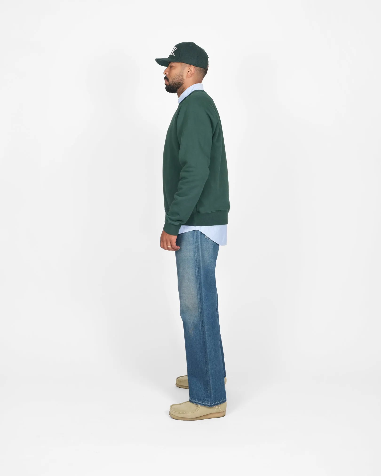 Heavy Duty Crew - Evergreen sold by Dehen 1920 product image thumbnail 4