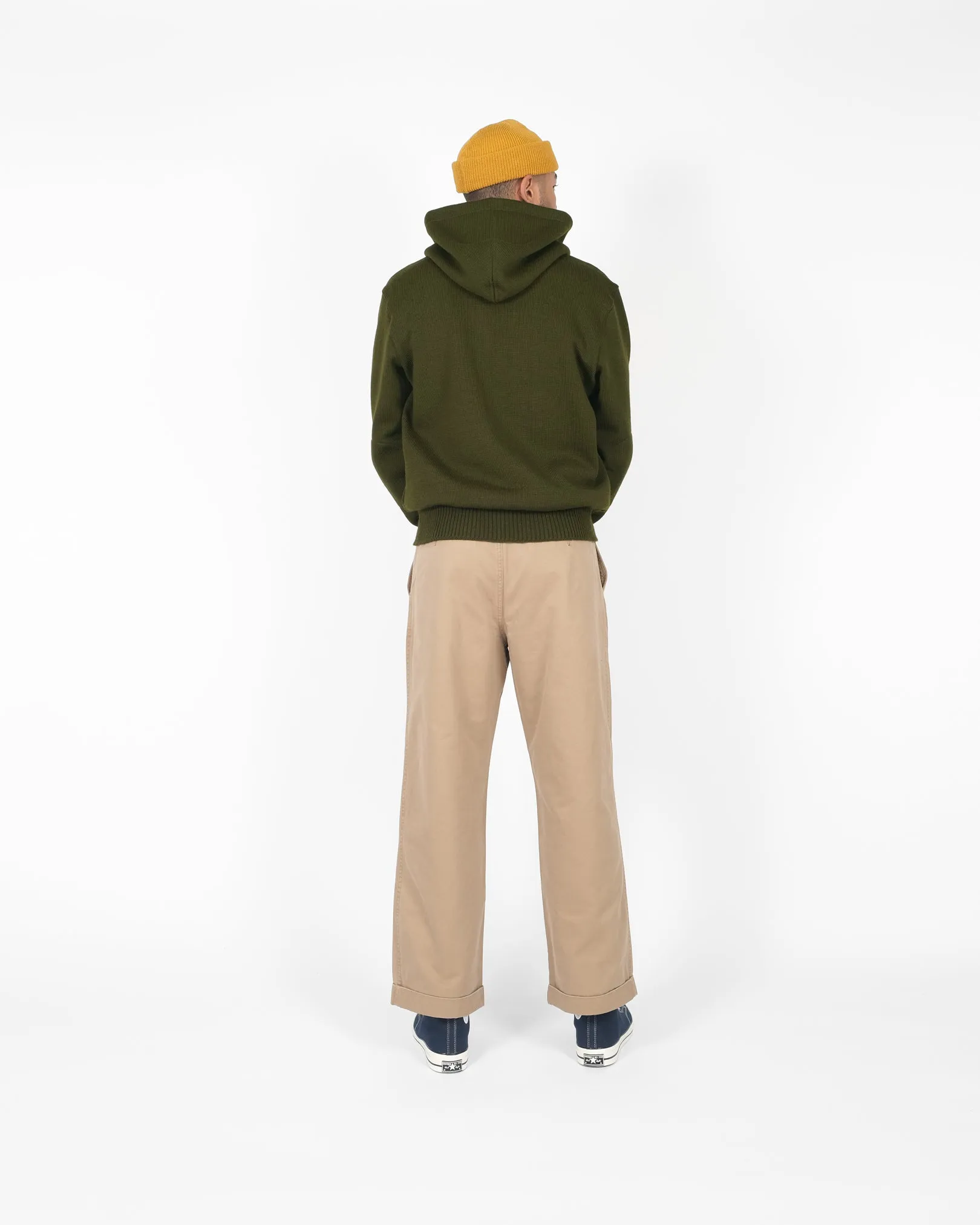 Full-Throttle Moto-Hoodie - Loden sold by Dehen 1920 product image thumbnail 5