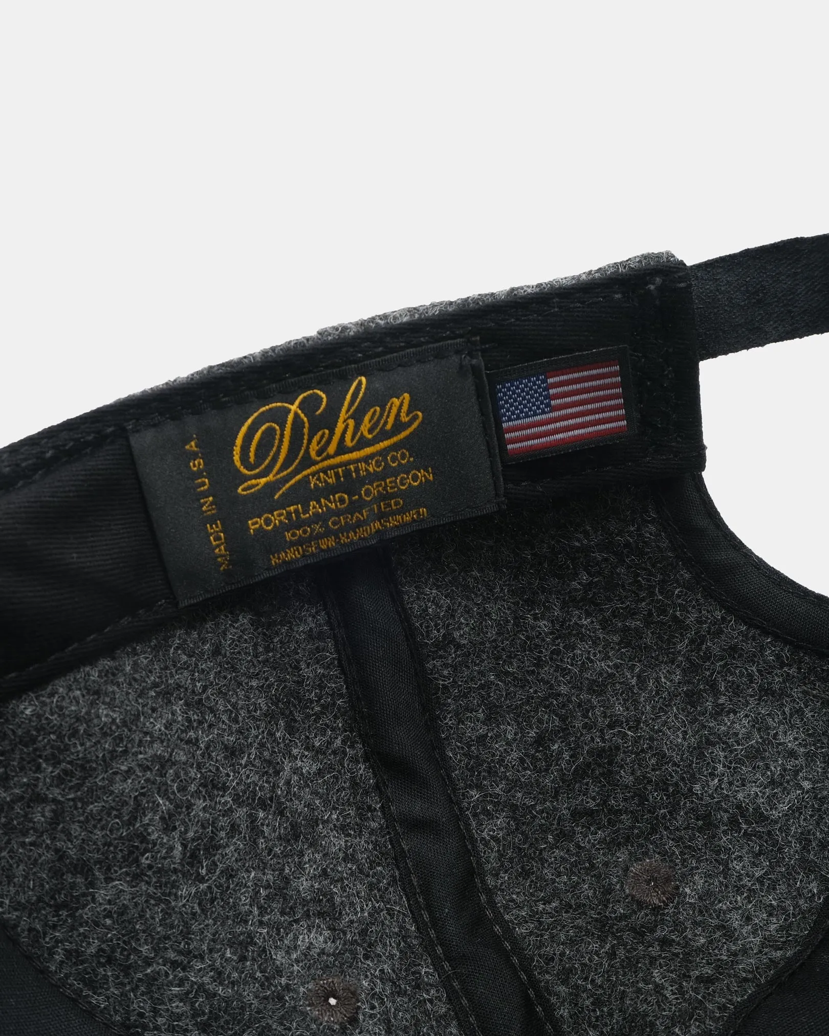 DK. Baseball Cap - Charcoal sold by Dehen 1920 product image thumbnail 5