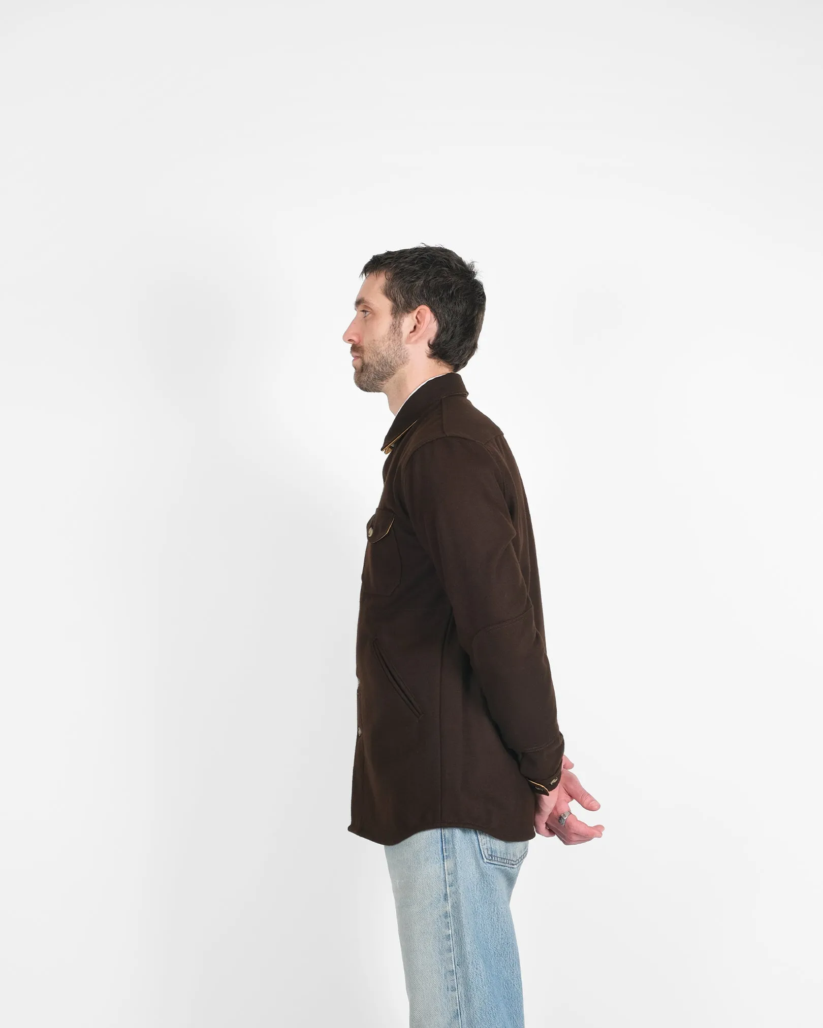 Crissman Overshirt - Brown sold by Dehen 1920 product image thumbnail 4