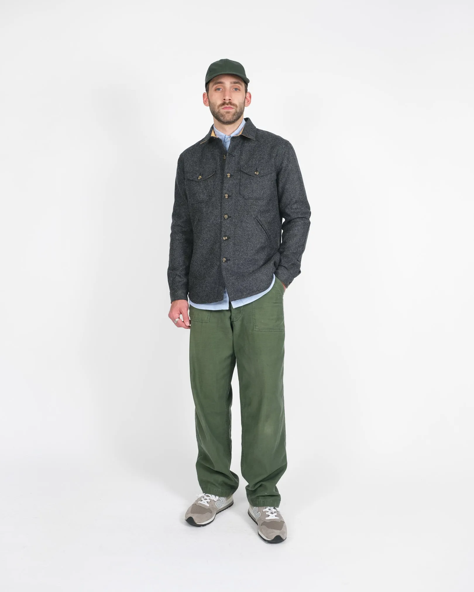 Crissman Overshirt - Granite sold by Dehen 1920 product image thumbnail 2