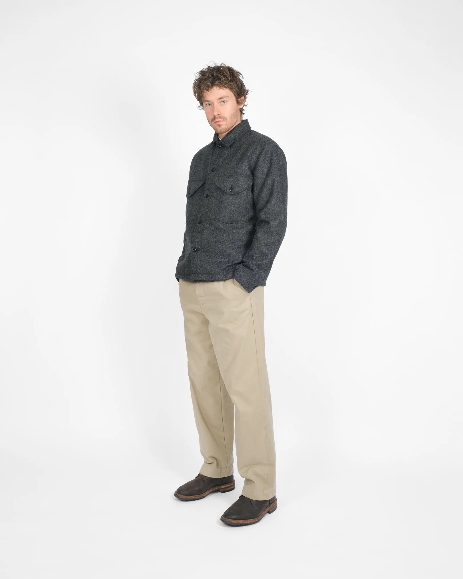 Skyline Overshirt - Granite sold by Dehen 1920 product image thumbnail 4