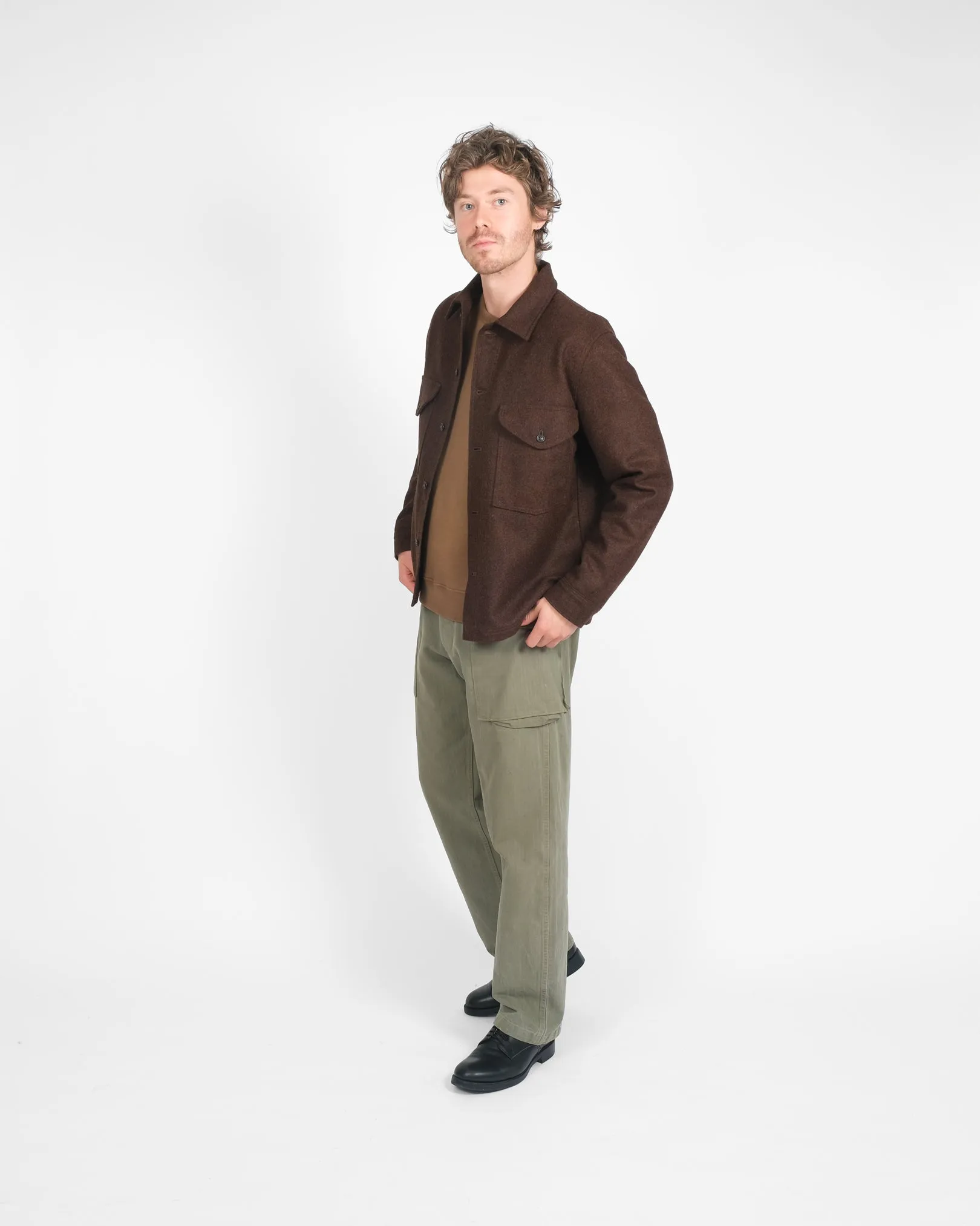 Skyline Overshirt - Red Oak sold by Dehen 1920 product image thumbnail 4