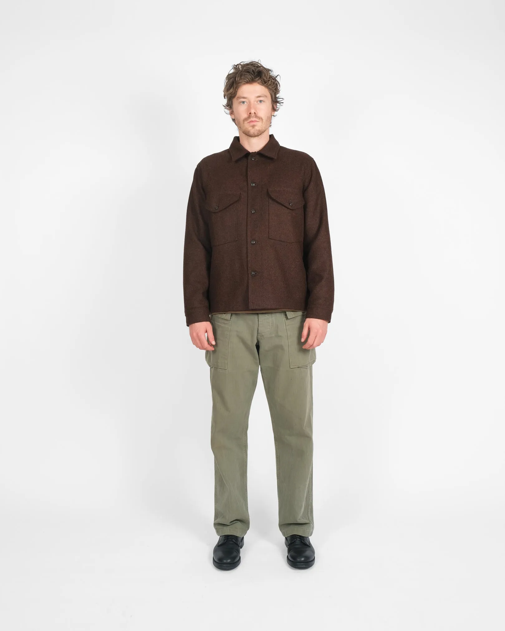 Skyline Overshirt - Red Oak sold by Dehen 1920 product image thumbnail 2